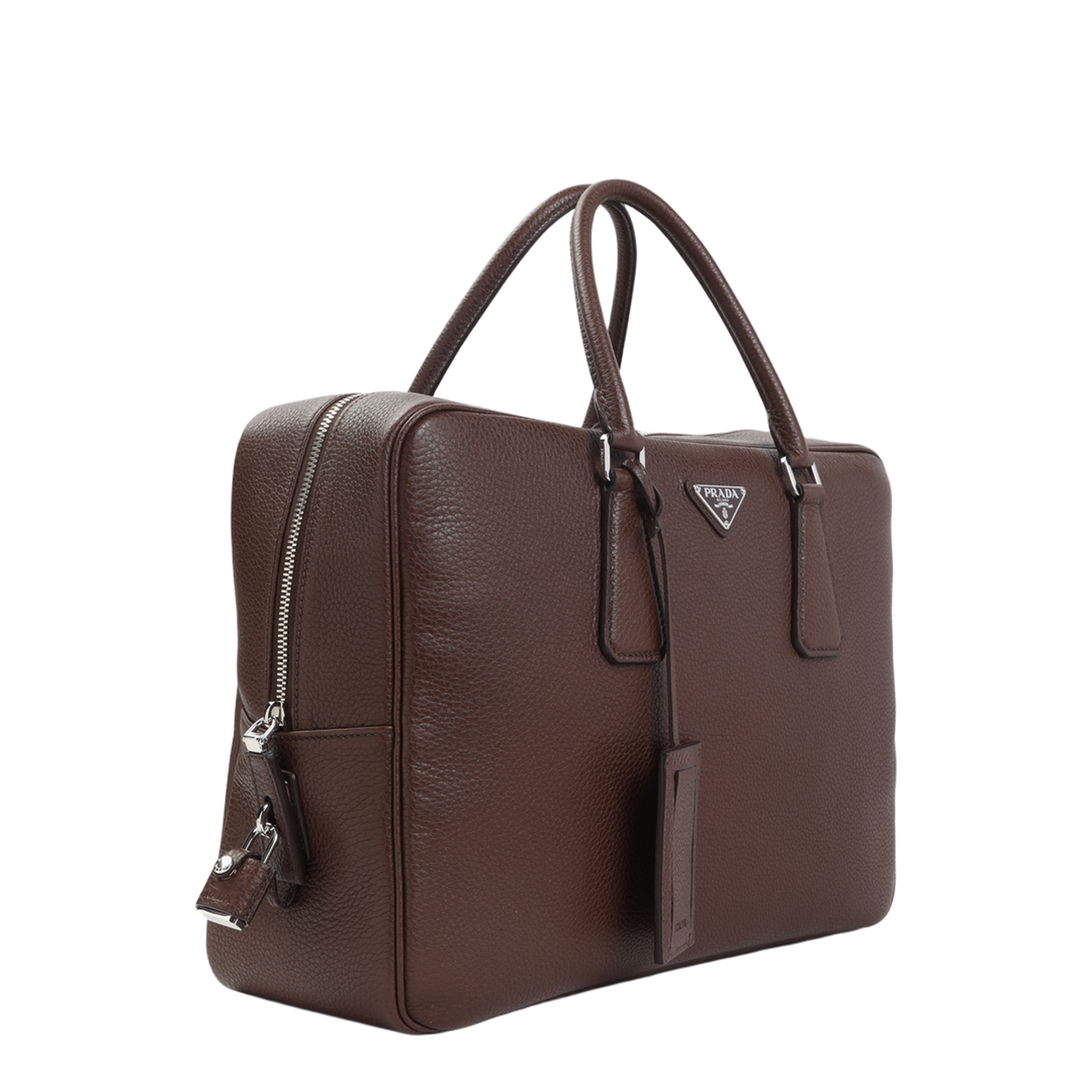 MAYFEYR - Prada - Grained Leather Tote Bag - 2VE027VOOO2BBE