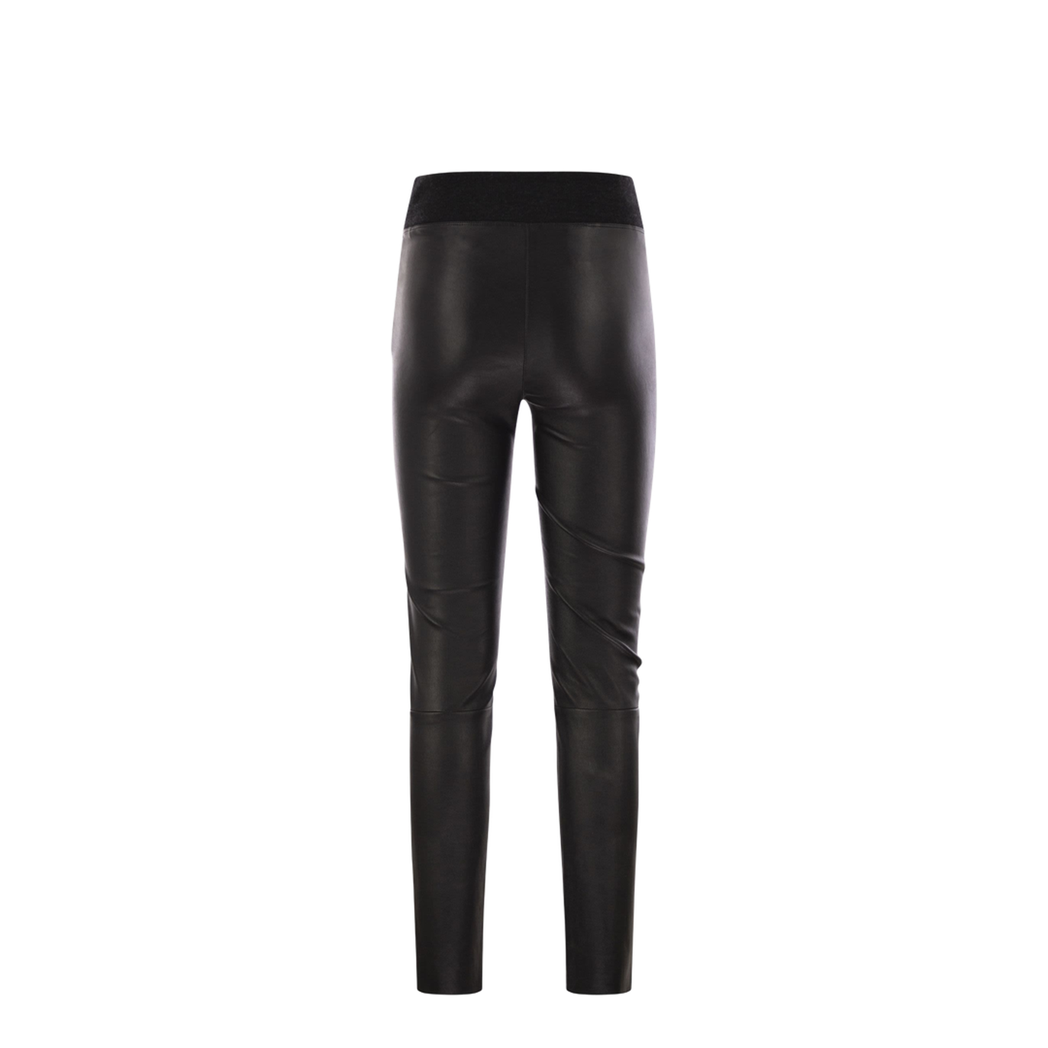 Stretch Nappa Leggings