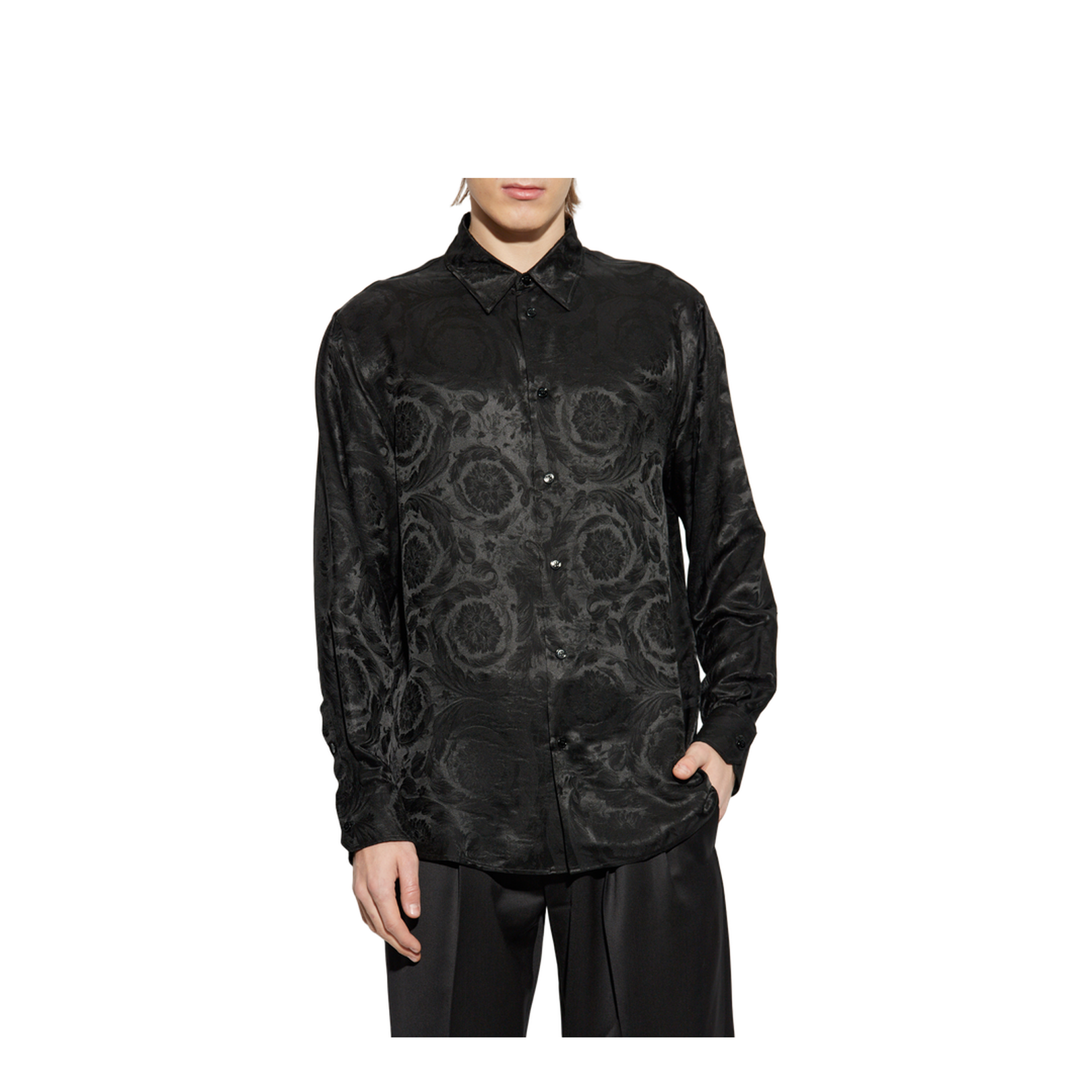 Shirt with Barocco pattern