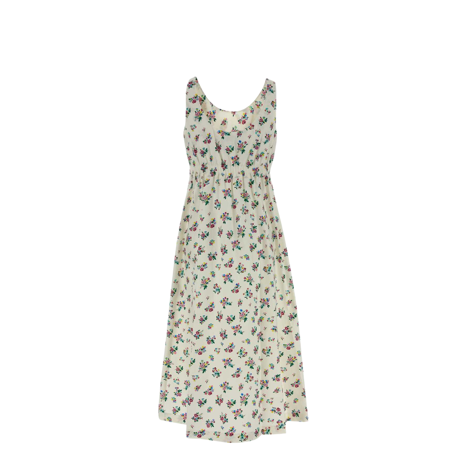 Printed Poplin Dress