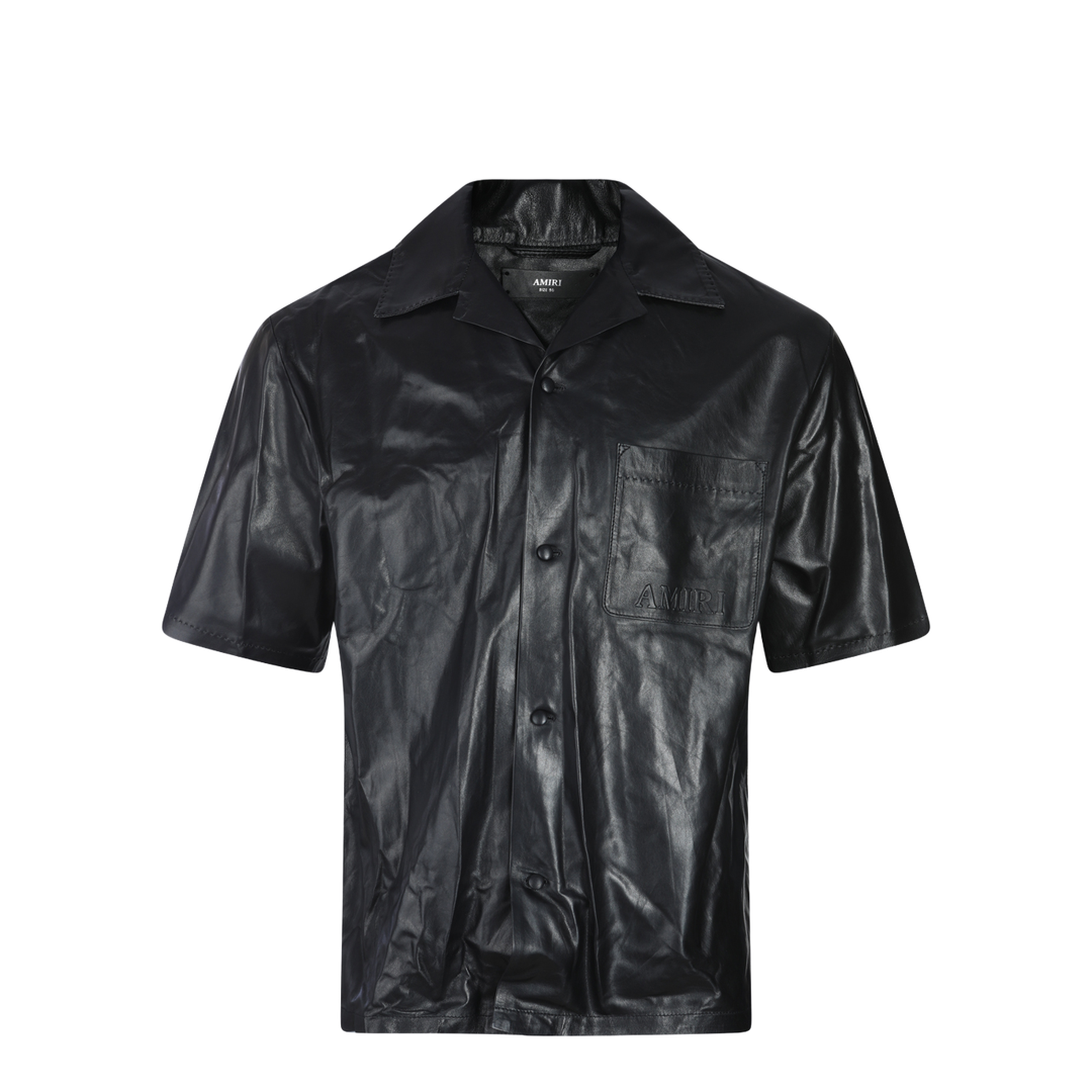 Black Leather Shirt