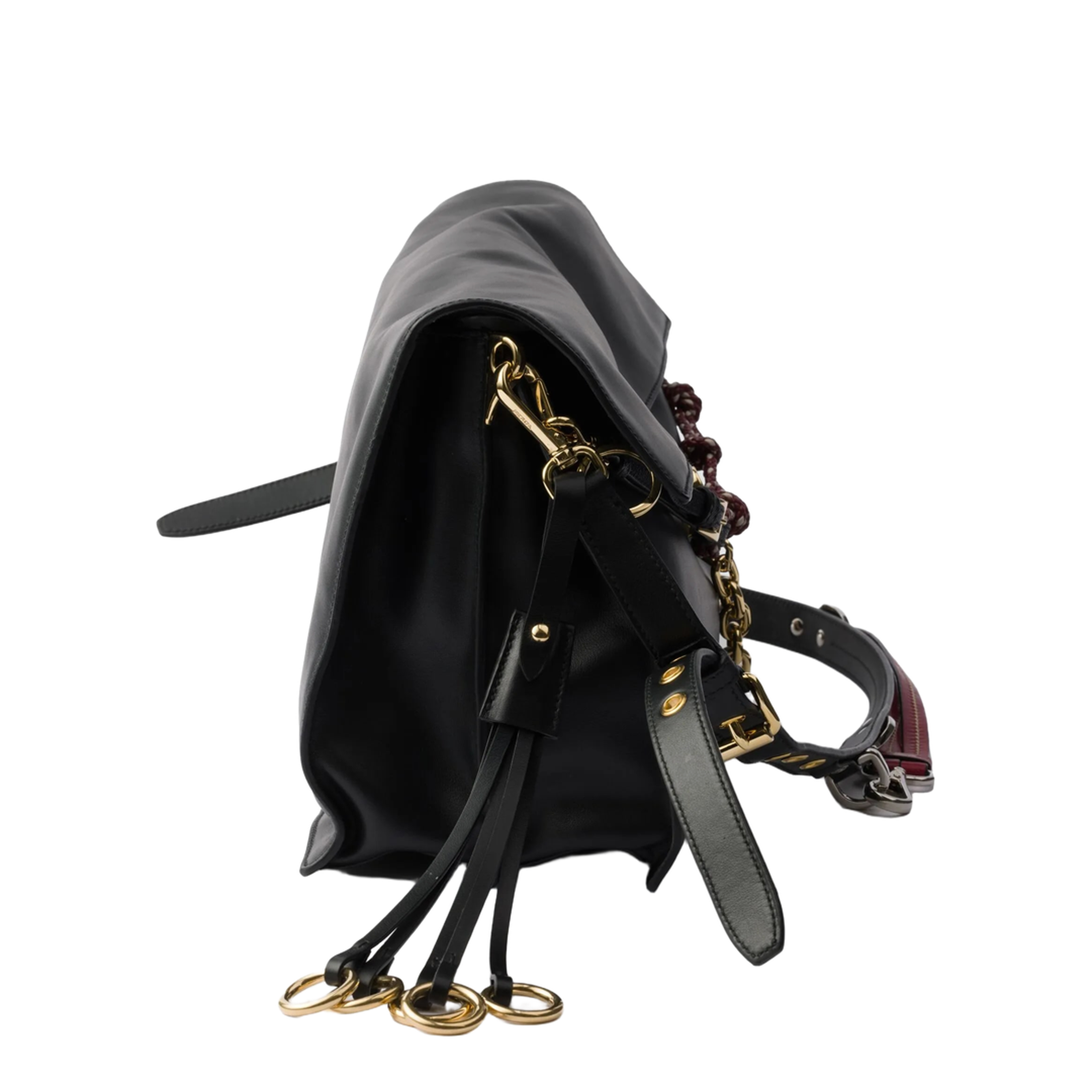 Soft Sound Large Leather Shoulder Bag