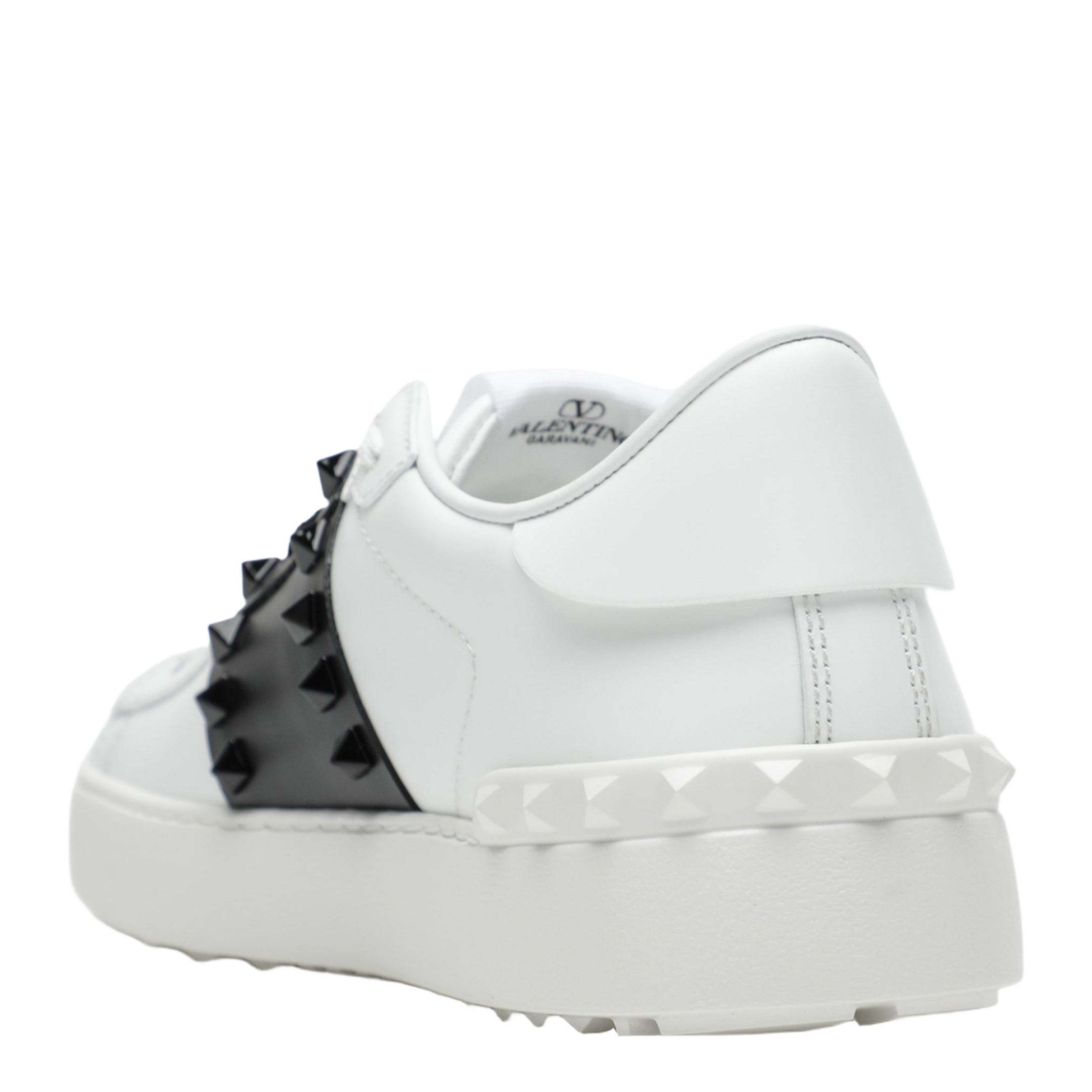 MAYFEYR - Valentino - Rockstud Untitled White Black Sneaker - 9W2S0A01LTUA01