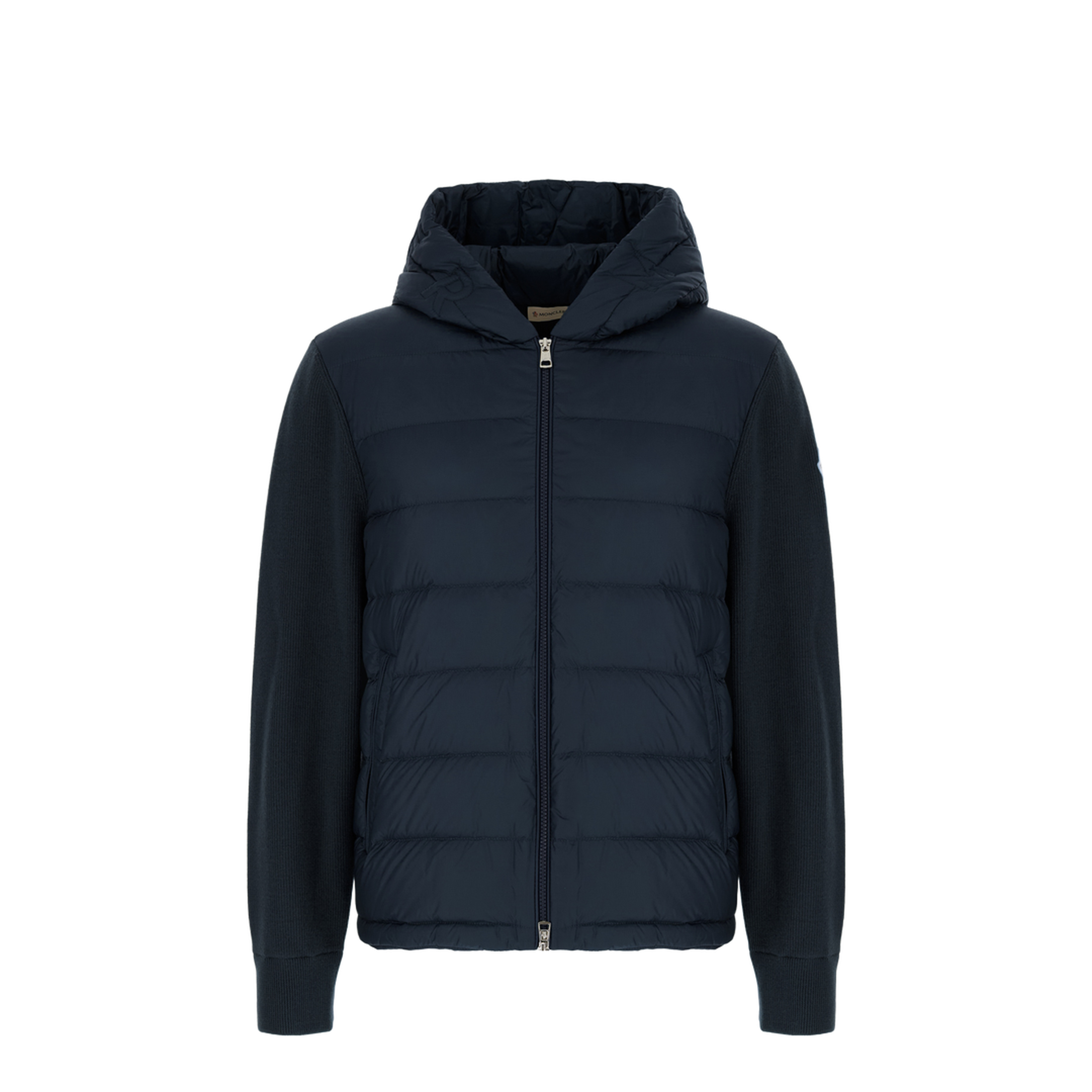 MAYFEYR - Moncler - Regular Fit Down Padded Virgin Wool Zip Cardigan - 9B00006M1131776