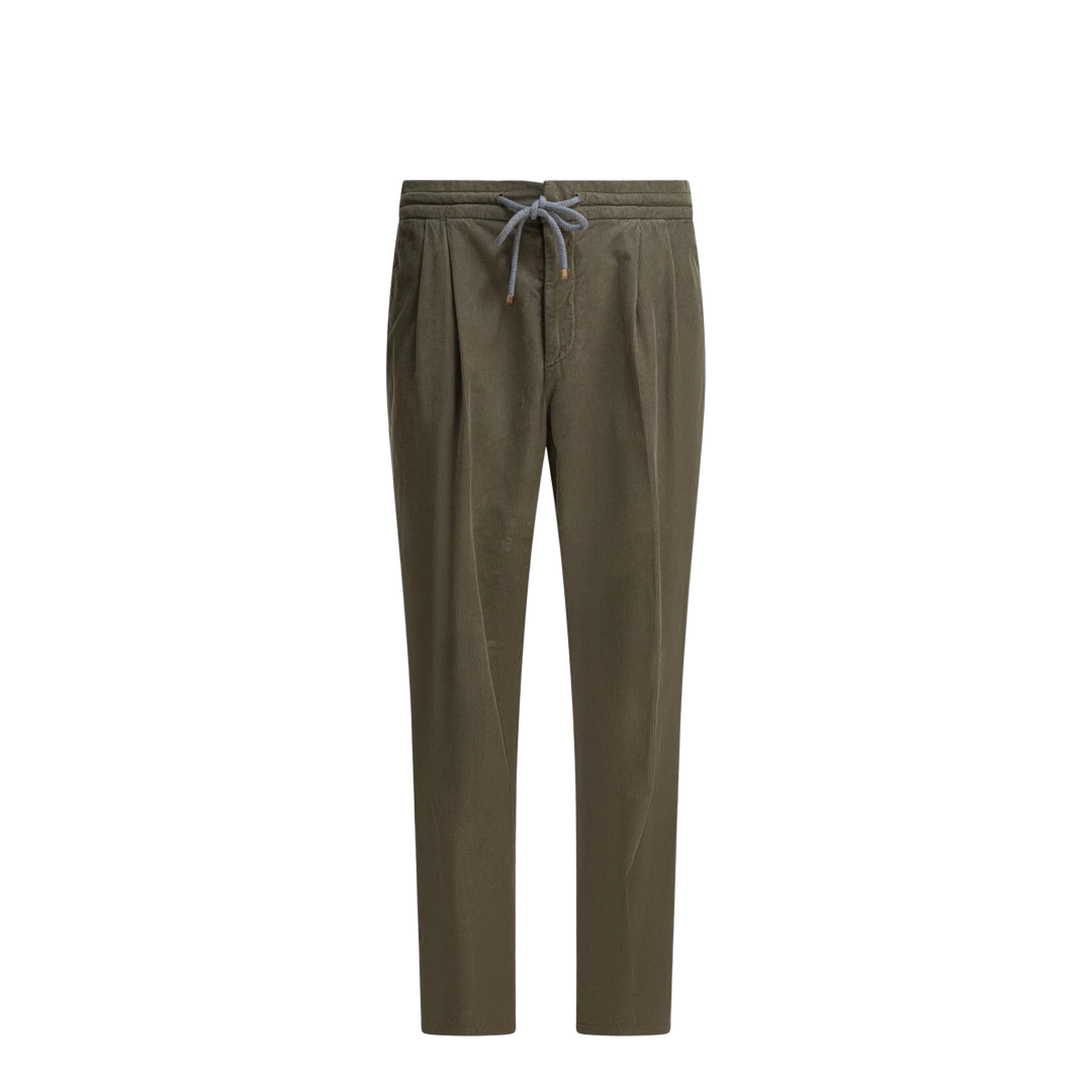 Cotton Straight Leg Trousers