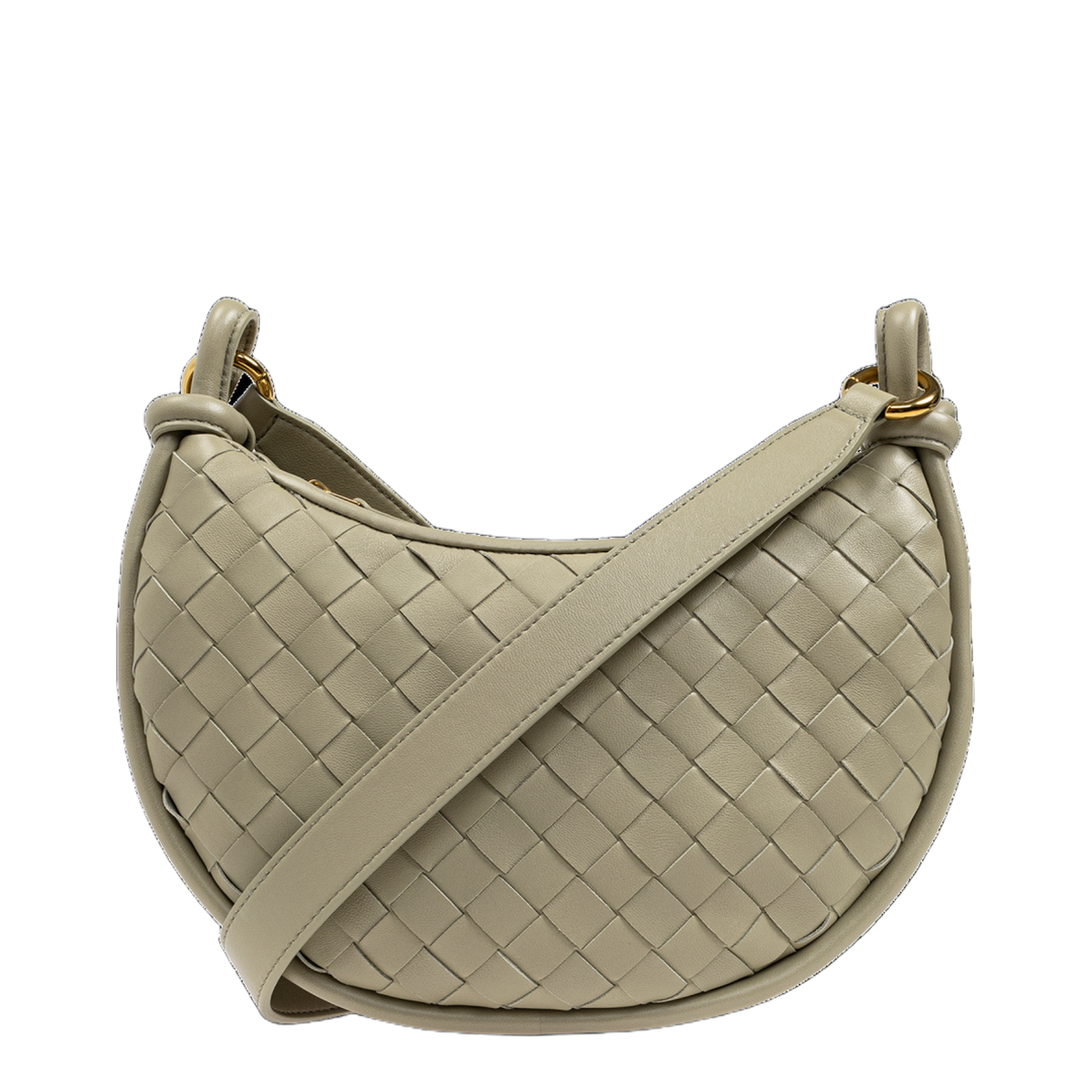 Gemeli Leather Crossbody Bags - Pastel Green