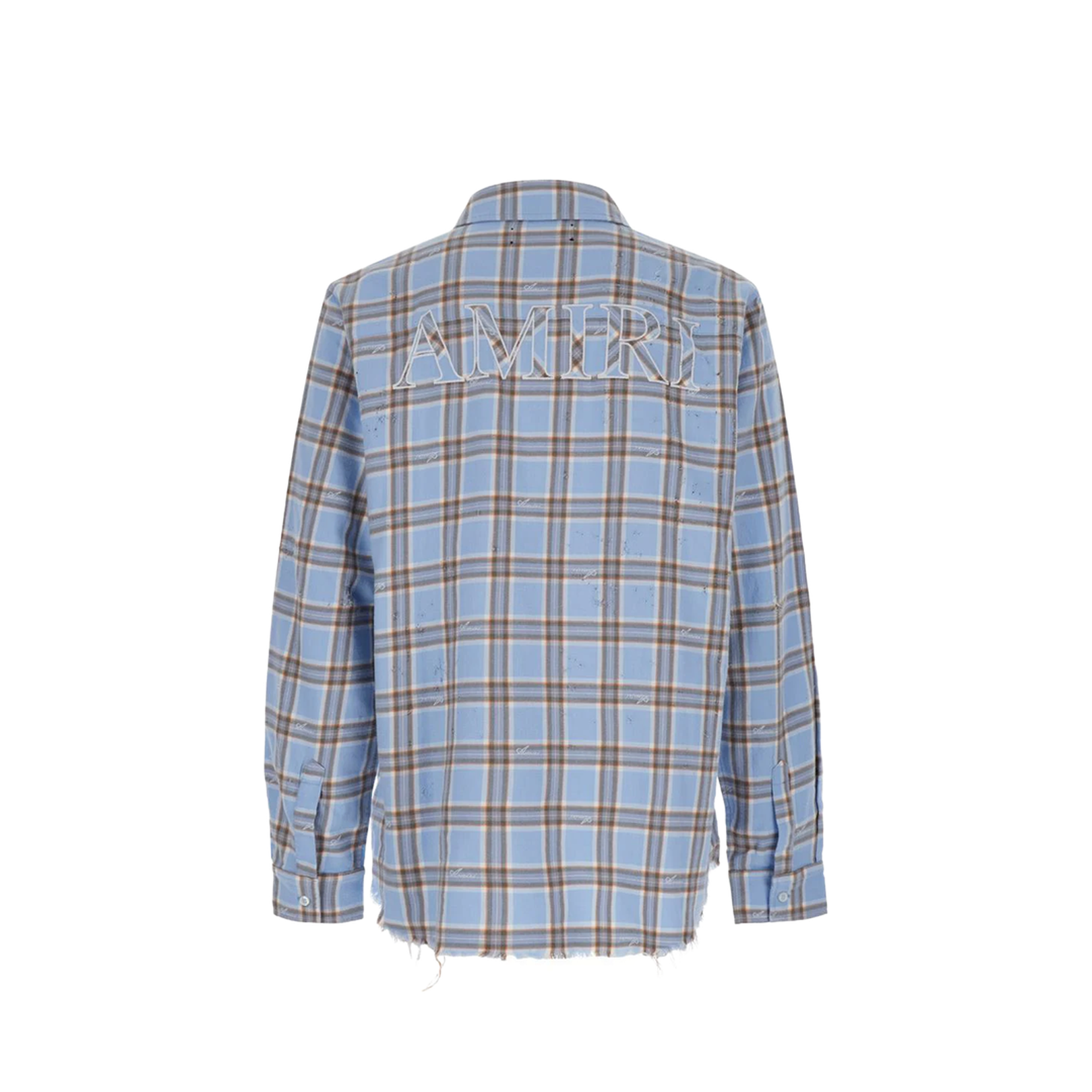 Checkered Print Cotton Shirt