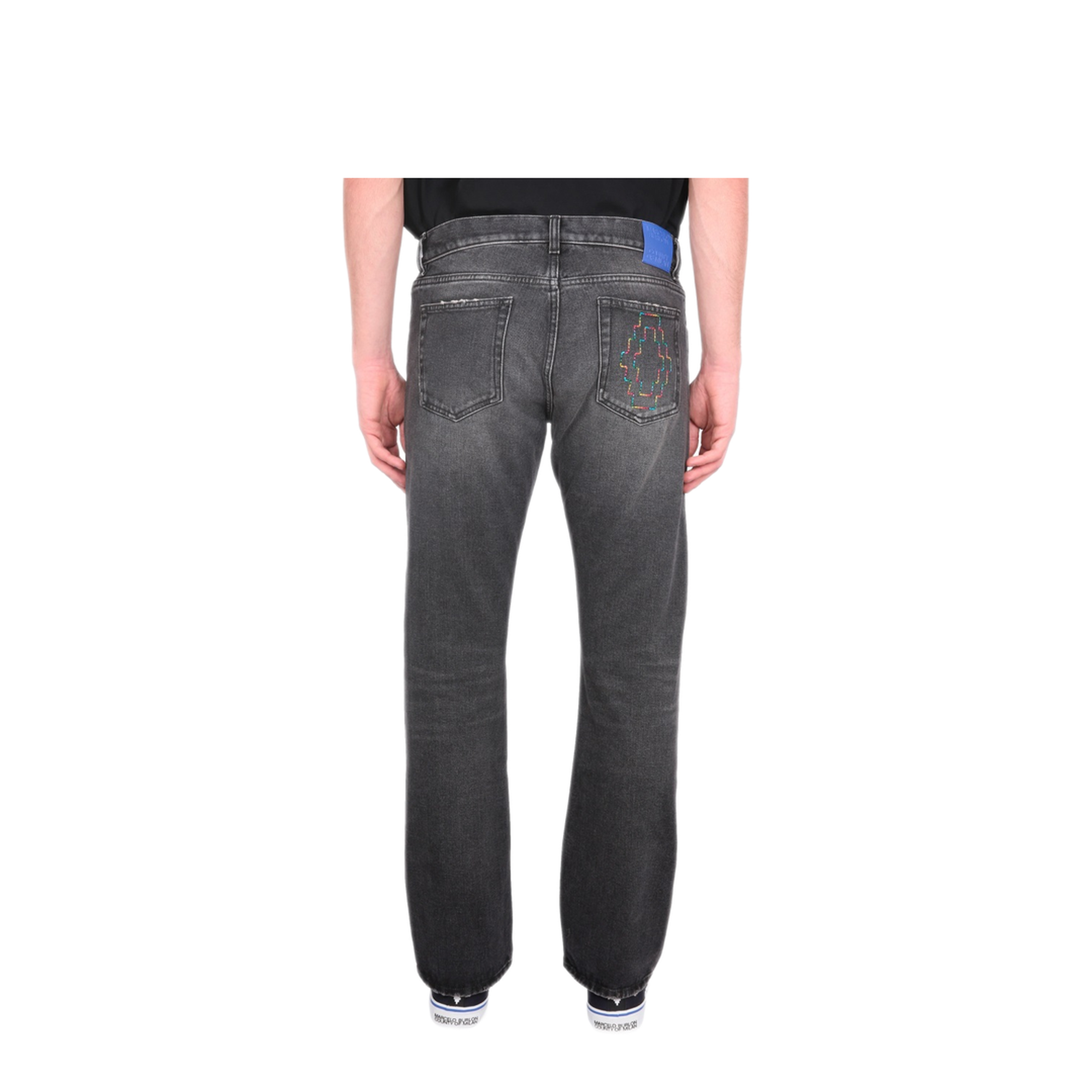 MAYFEYR - MARCELO BURLON COUNTY OF MILAN - Jeans Cross - CMYA029S23DEN0011084