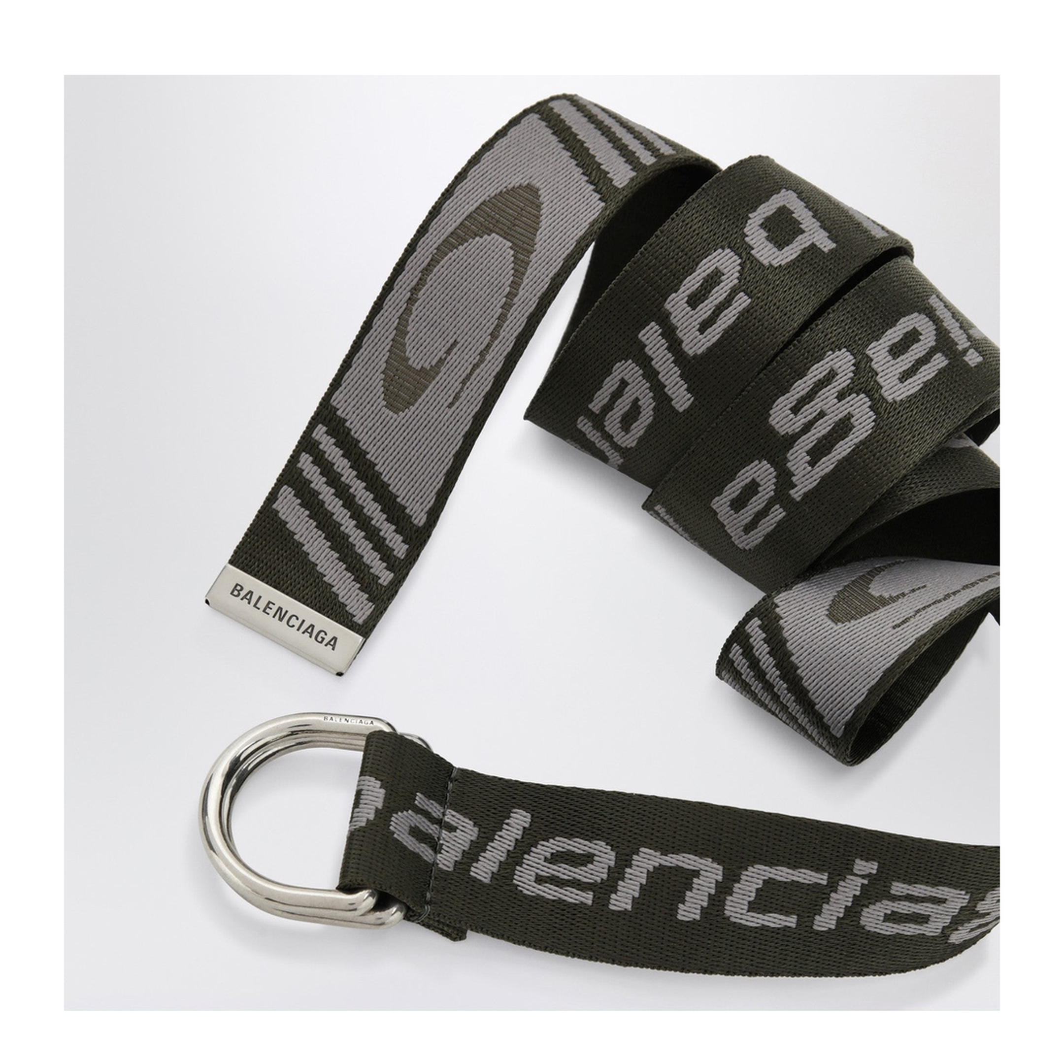 MAYFEYR - Balenciaga - D-Ring Belt With Loop Sports Icon Motif - 8509352AB5W3561