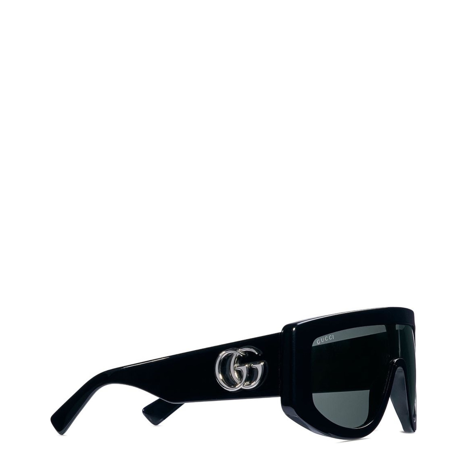 Rectangular Frame Sunglasses in Black