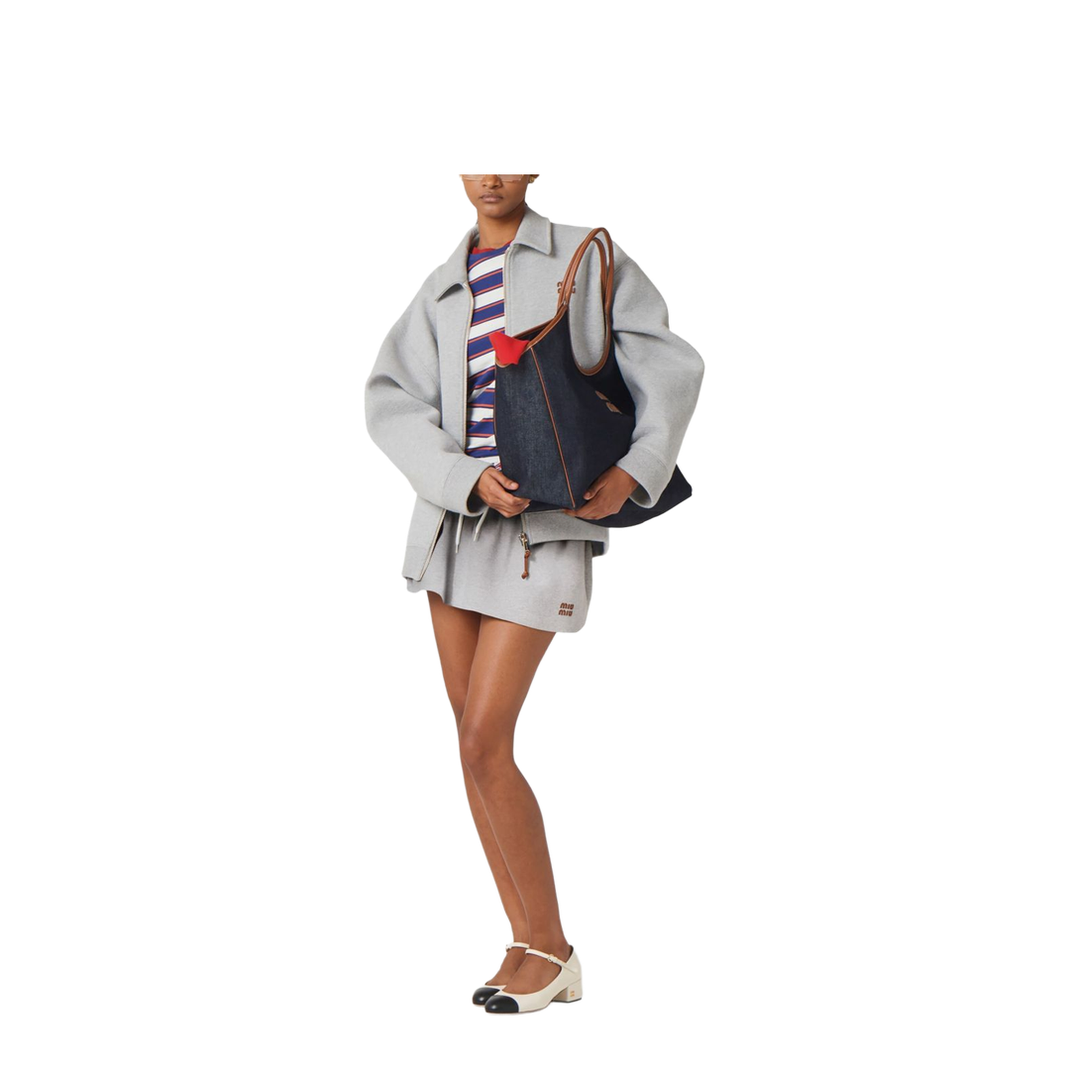 MAYFEYR - Miu Miu - T-Shirts And Polos Blue - MJN53714RTF03SP