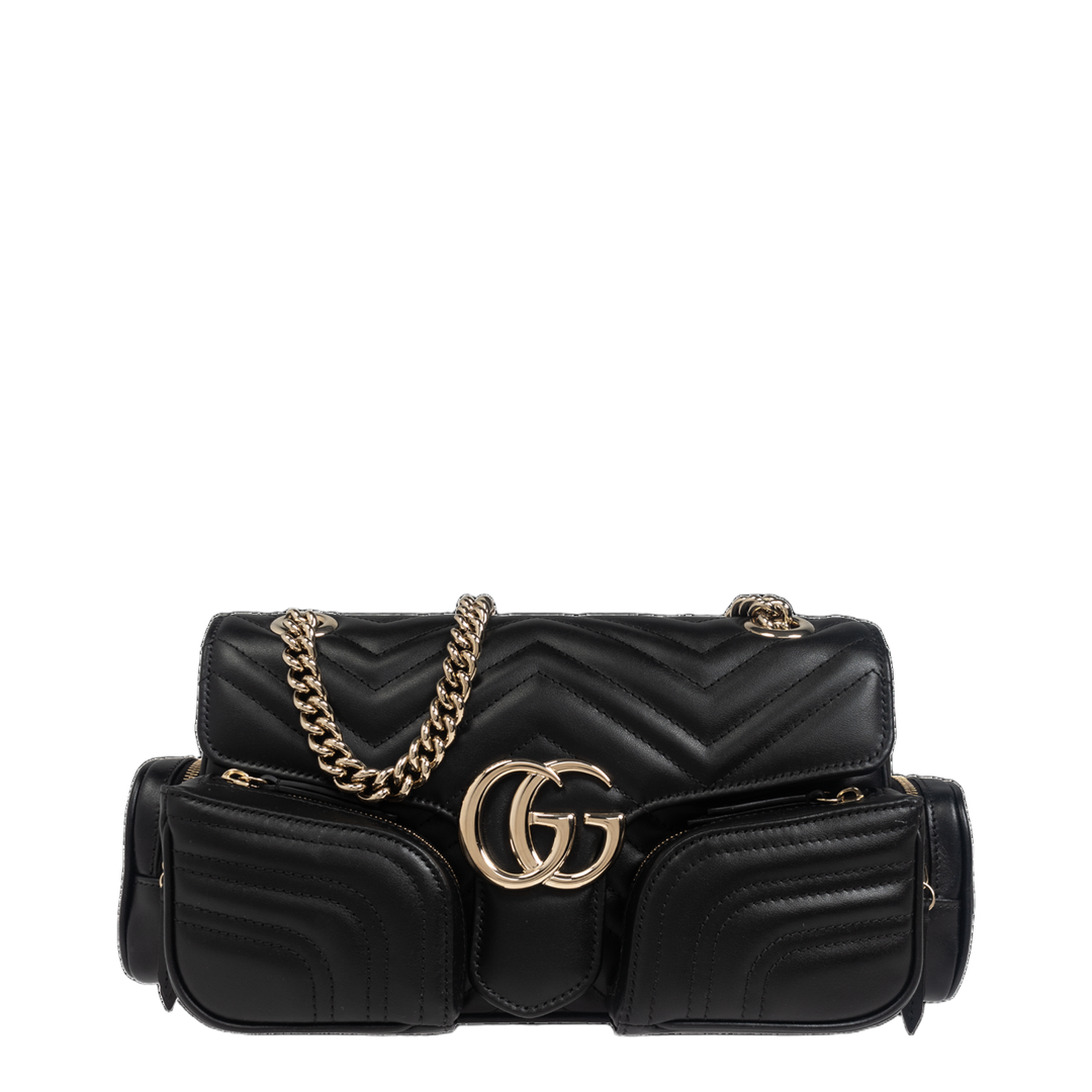 Go Small Leather Shoulder Bag - Black