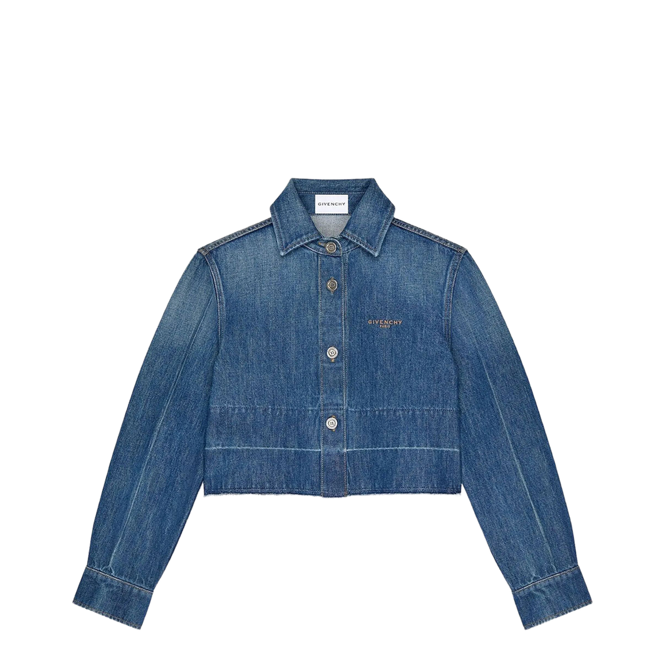 MAYFEYR - Givenchy - Shirt In Medium Blue Denim - BW61N3517B