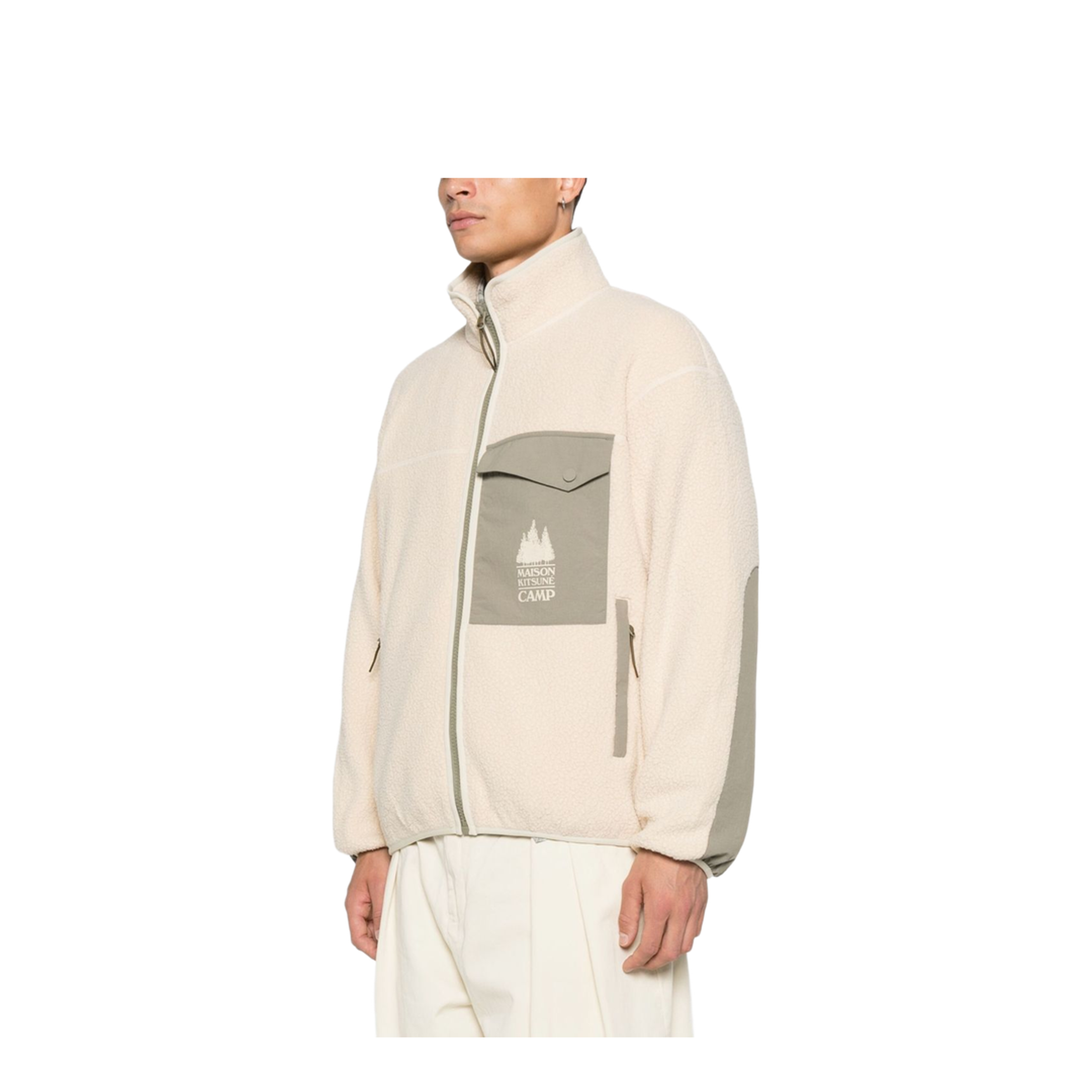 MAISON KITSUNE' Coats Beige