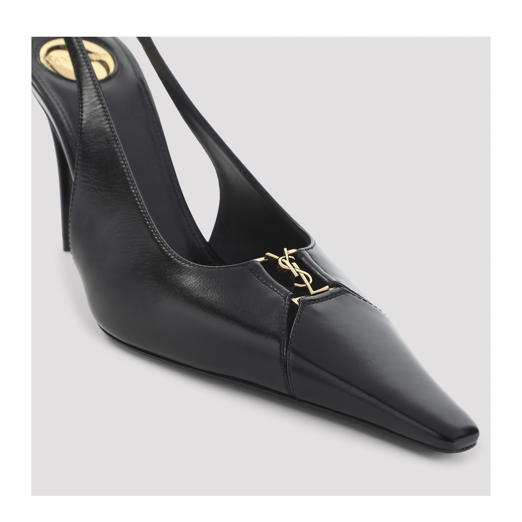 MAYFEYR - Saint Laurent - Babylone Slingback Pumps - 806685AAEHI