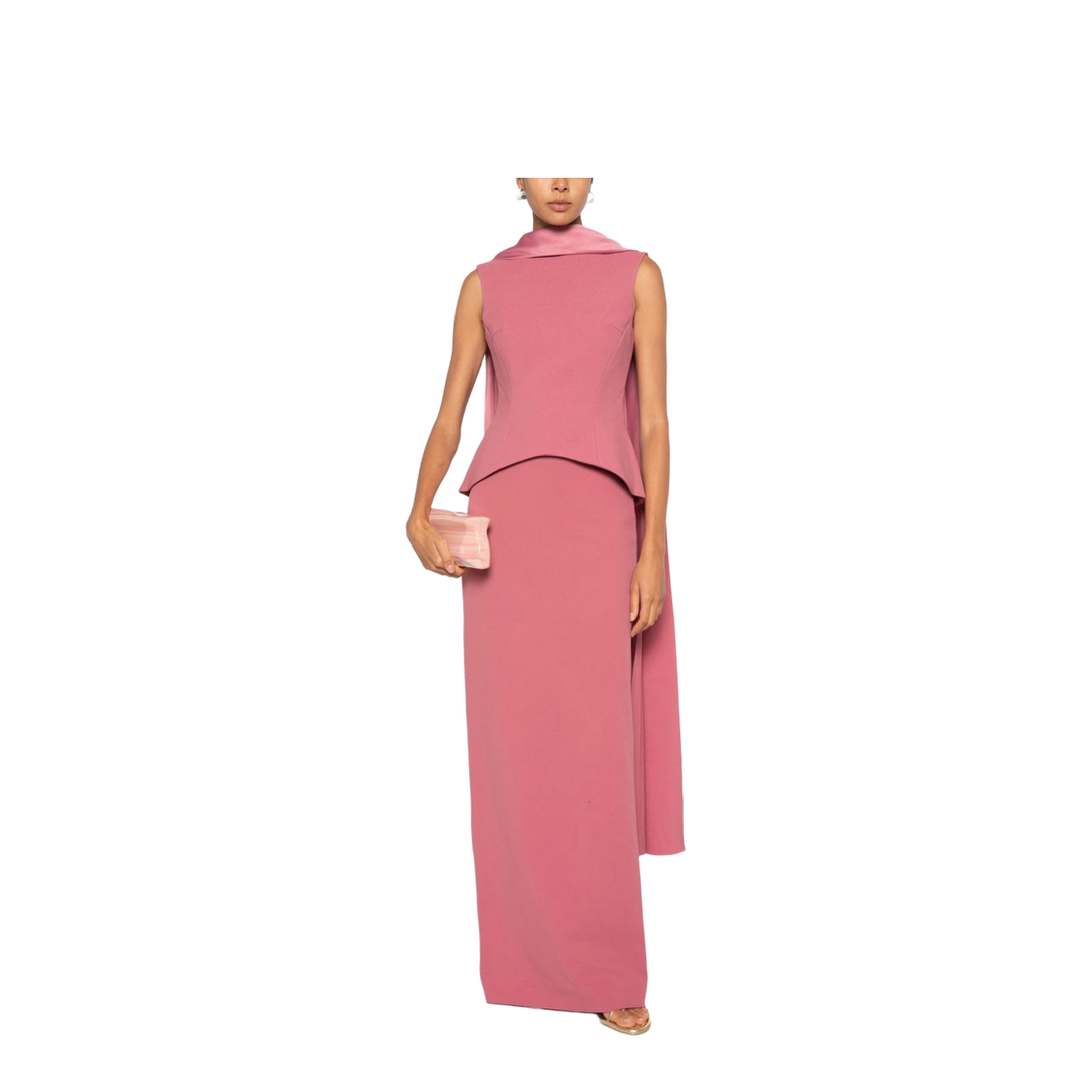 MAYFEYR - Solace London - Dresses Pink - OS48040DARKROSE