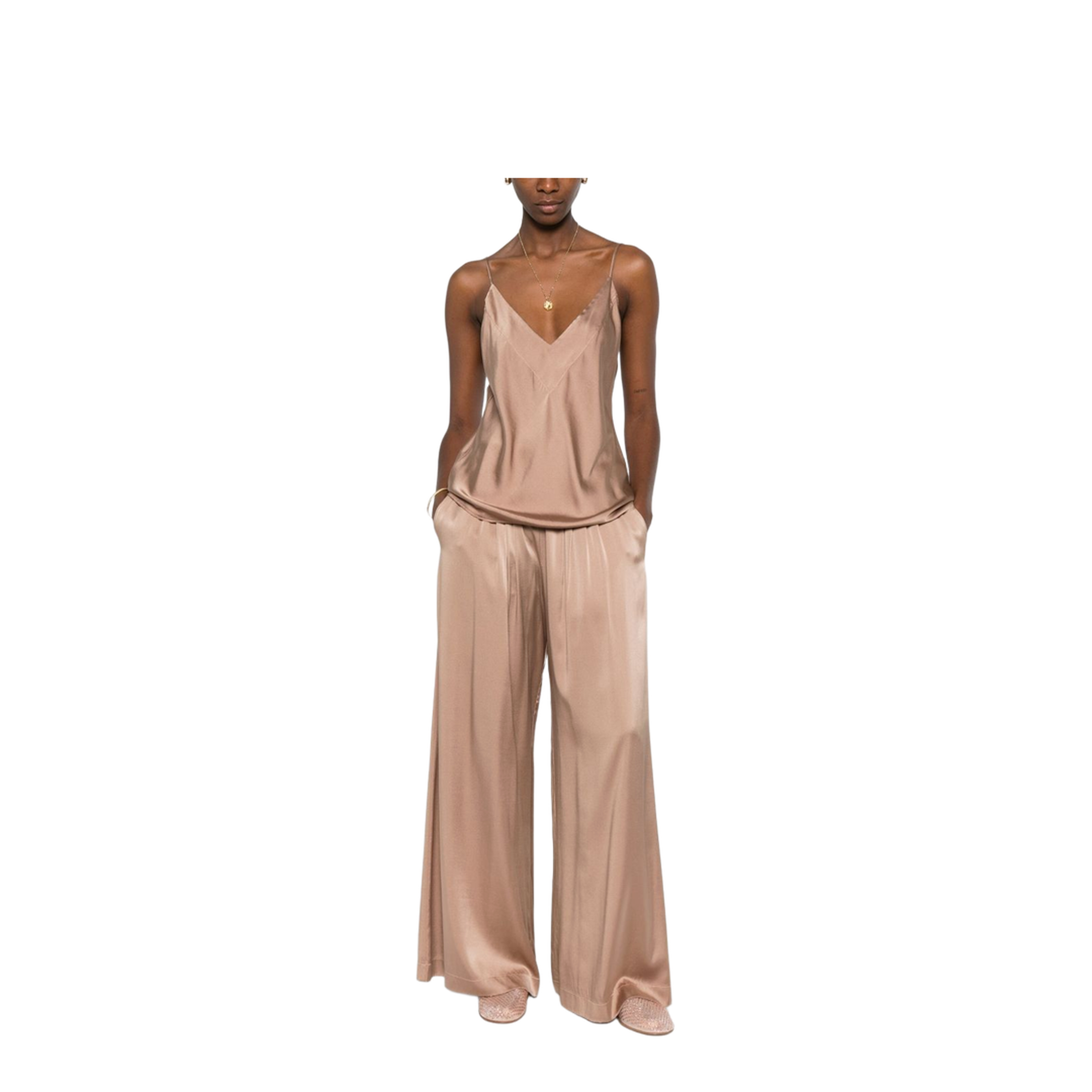 MAYFEYR - Forte Forte - Trousers Brown - 14582MYPANTSNOCE