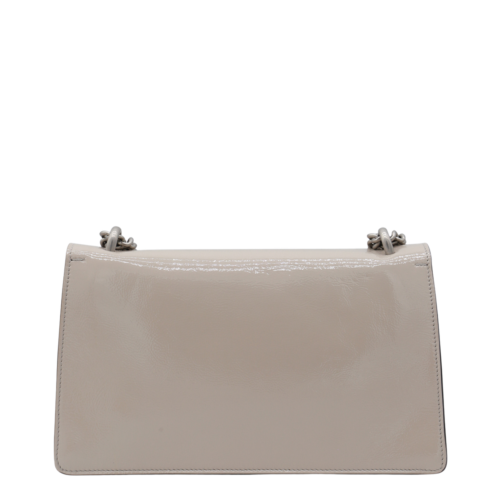 Dionysus Leather Wallet On Chain - Beige