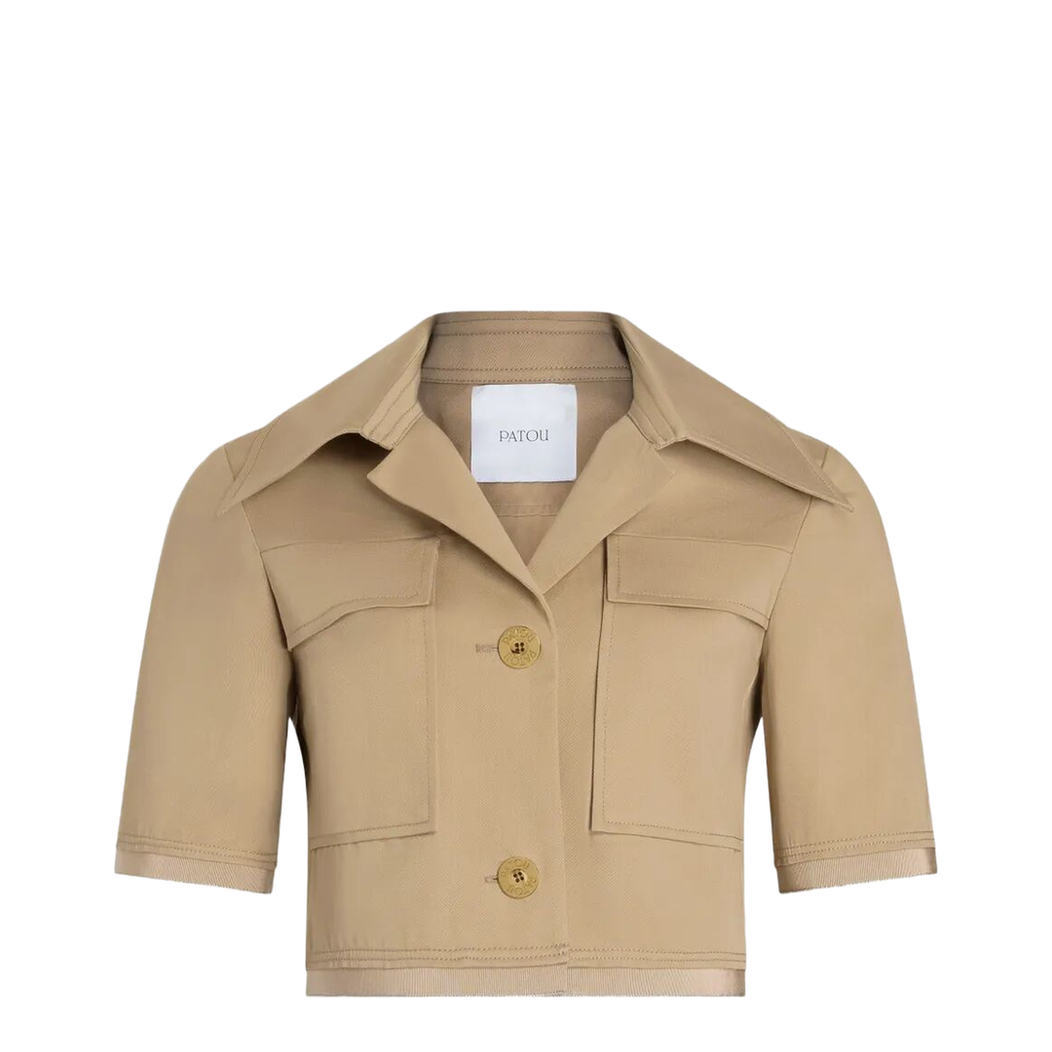 MAYFEYR - Patou - Short-Sleeved Cotton Cropped Jacket - JA0480074