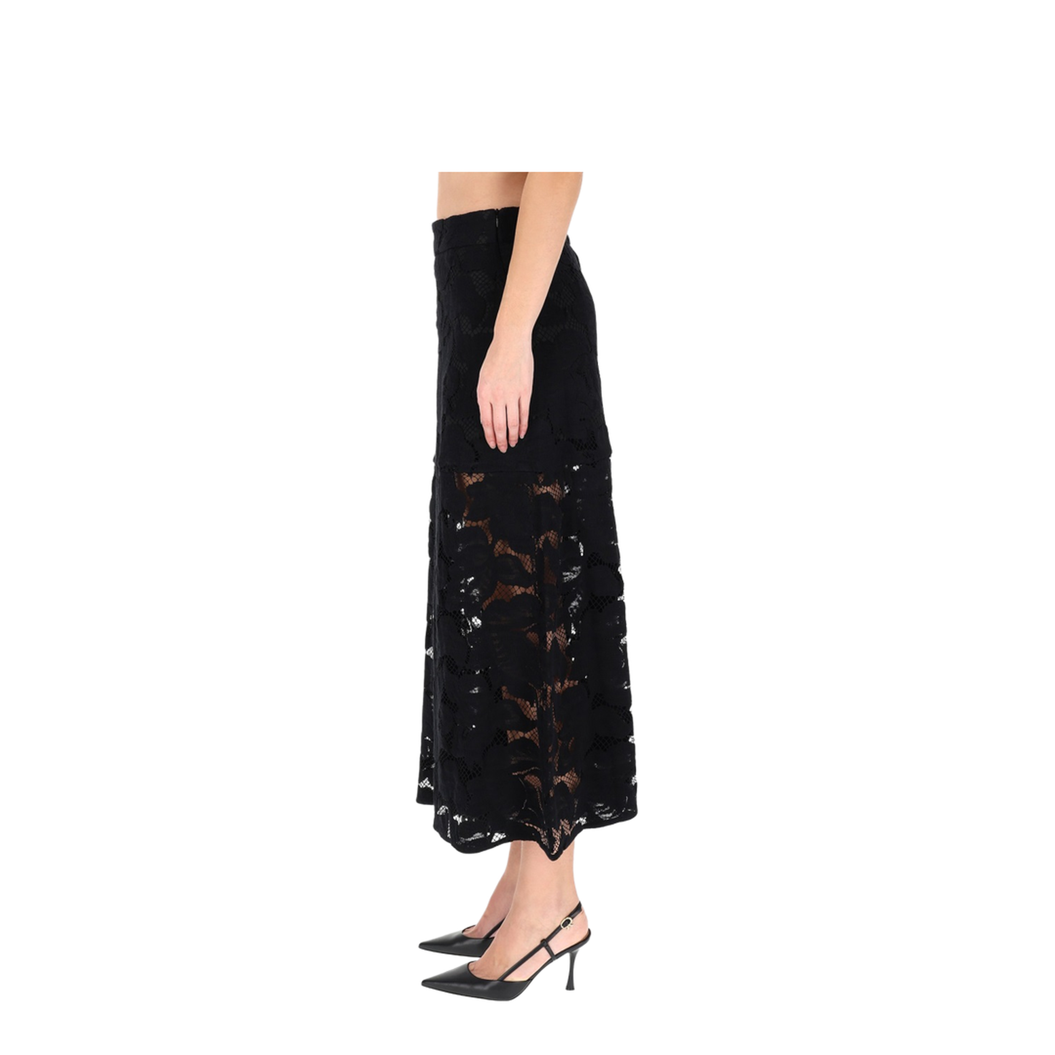 Lace Midi Skirt
