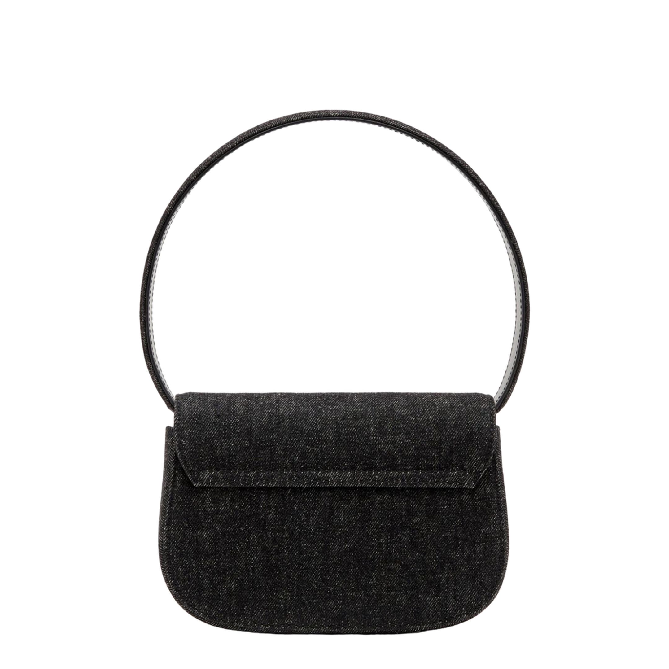 1DR Canvas Shoulder Bag - Black