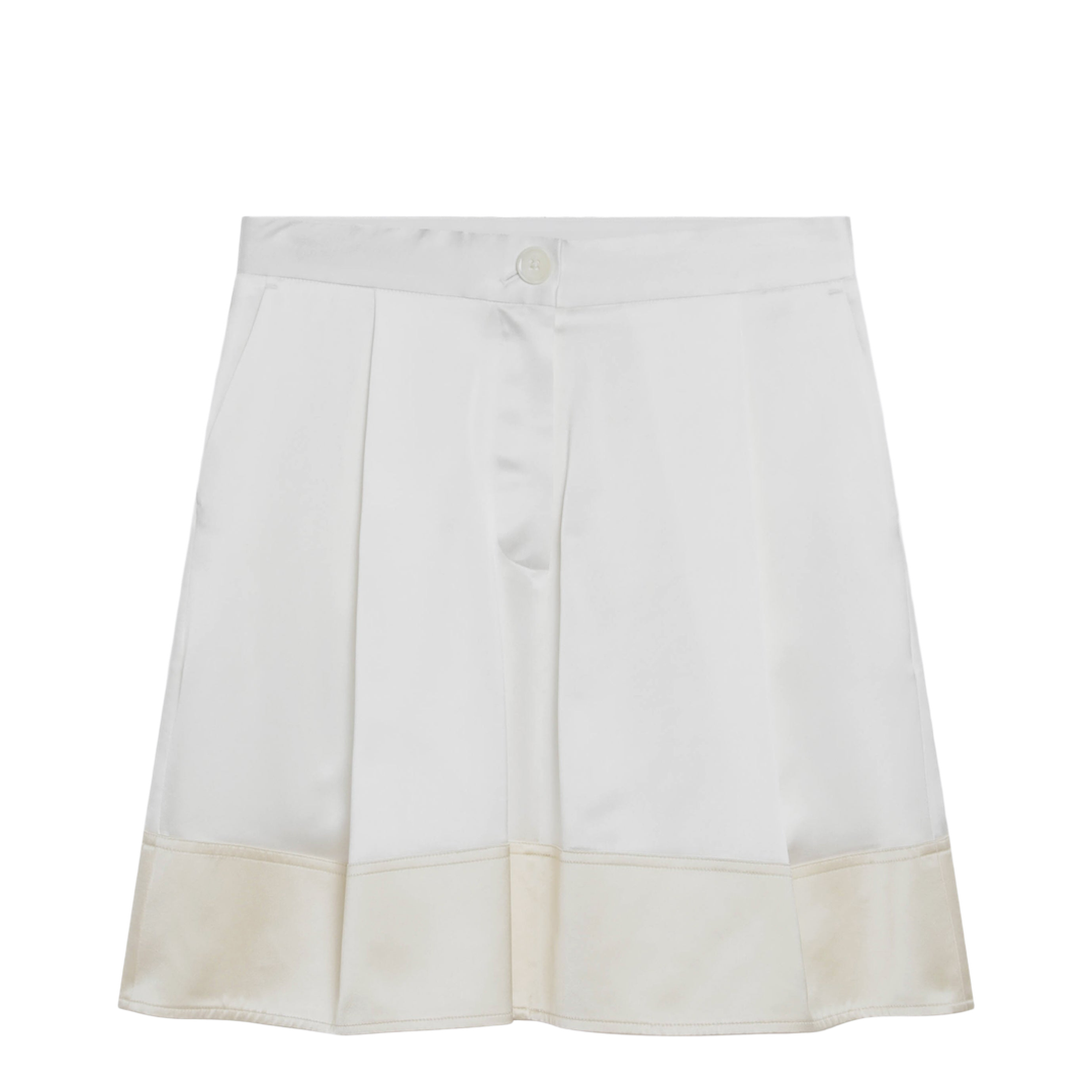 MAYFEYR - Toteme - Mini Panelled White Skirt - 262-WRB0454FB0546047