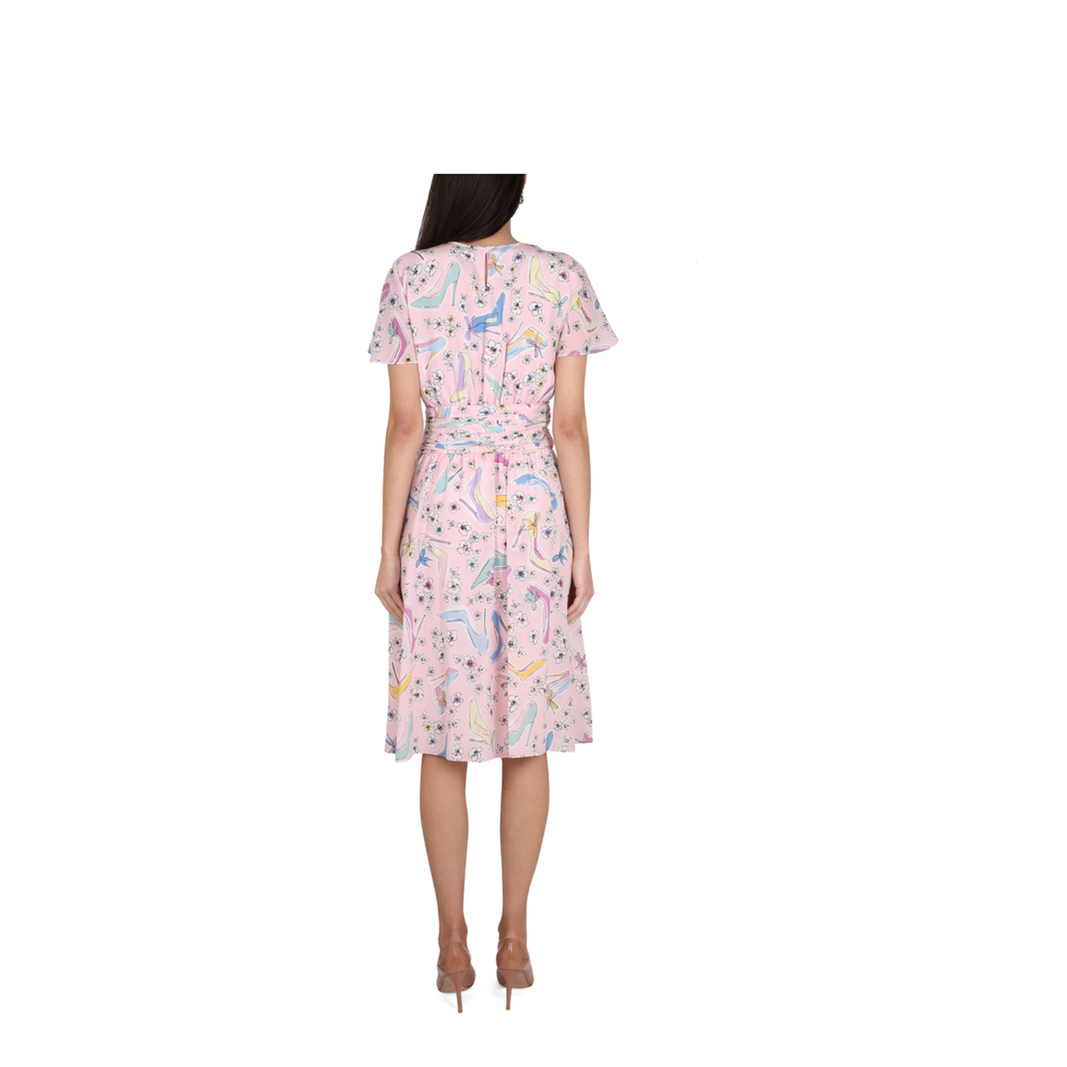 MAYFEYR - BOUTIQUE MOSCHINO - Heels And Flowers Dress - 043611401223