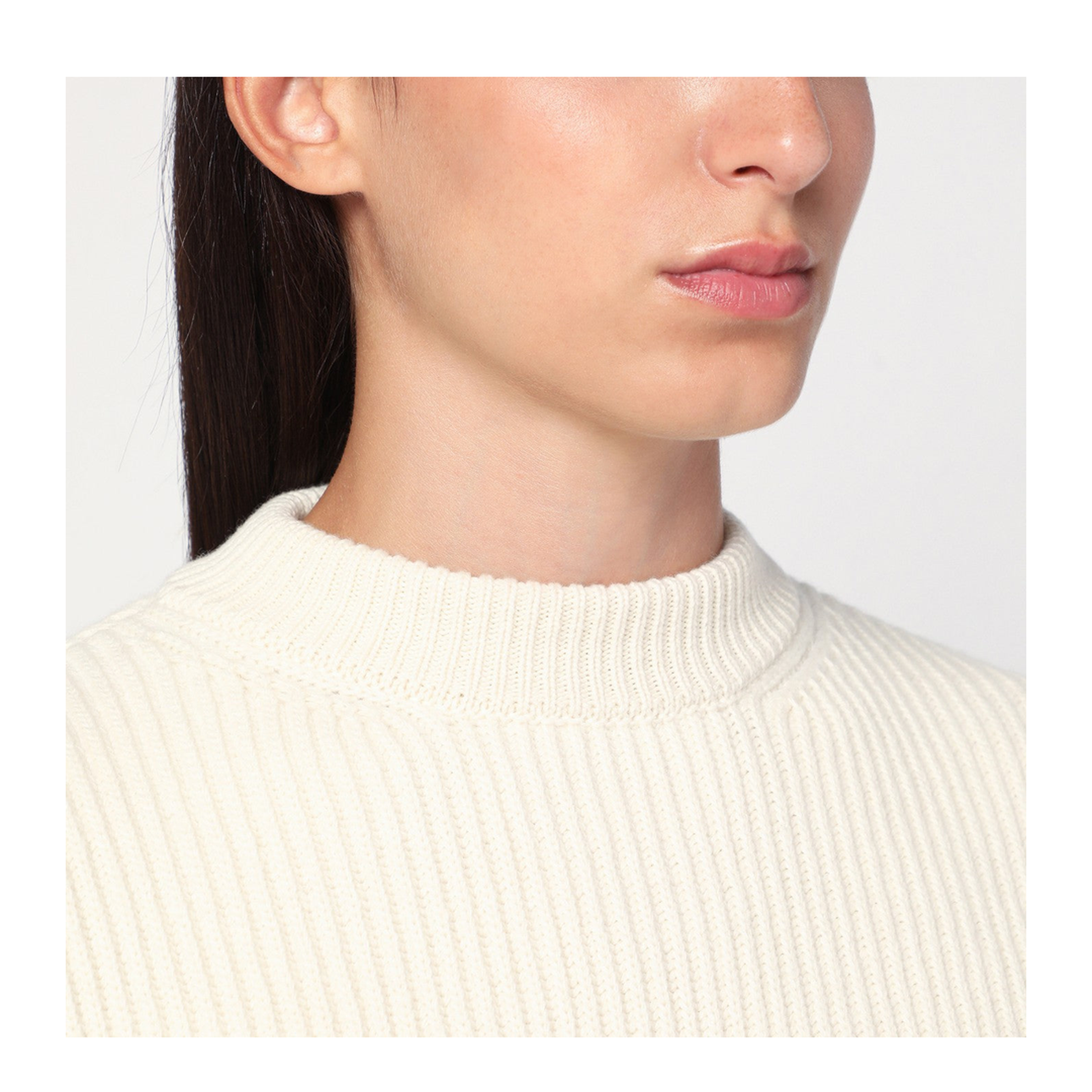 Knitted Sweater White