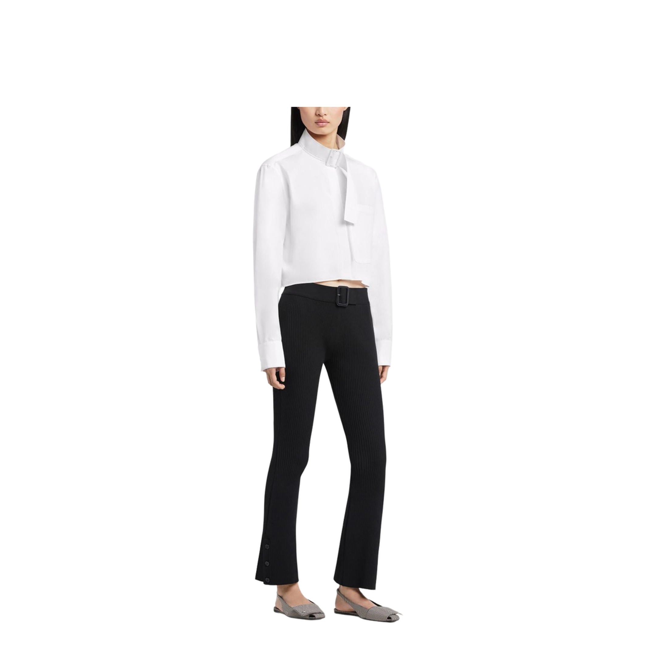 MAYFEYR - Courreges - Trousers Black - 126MPA677FI00019999