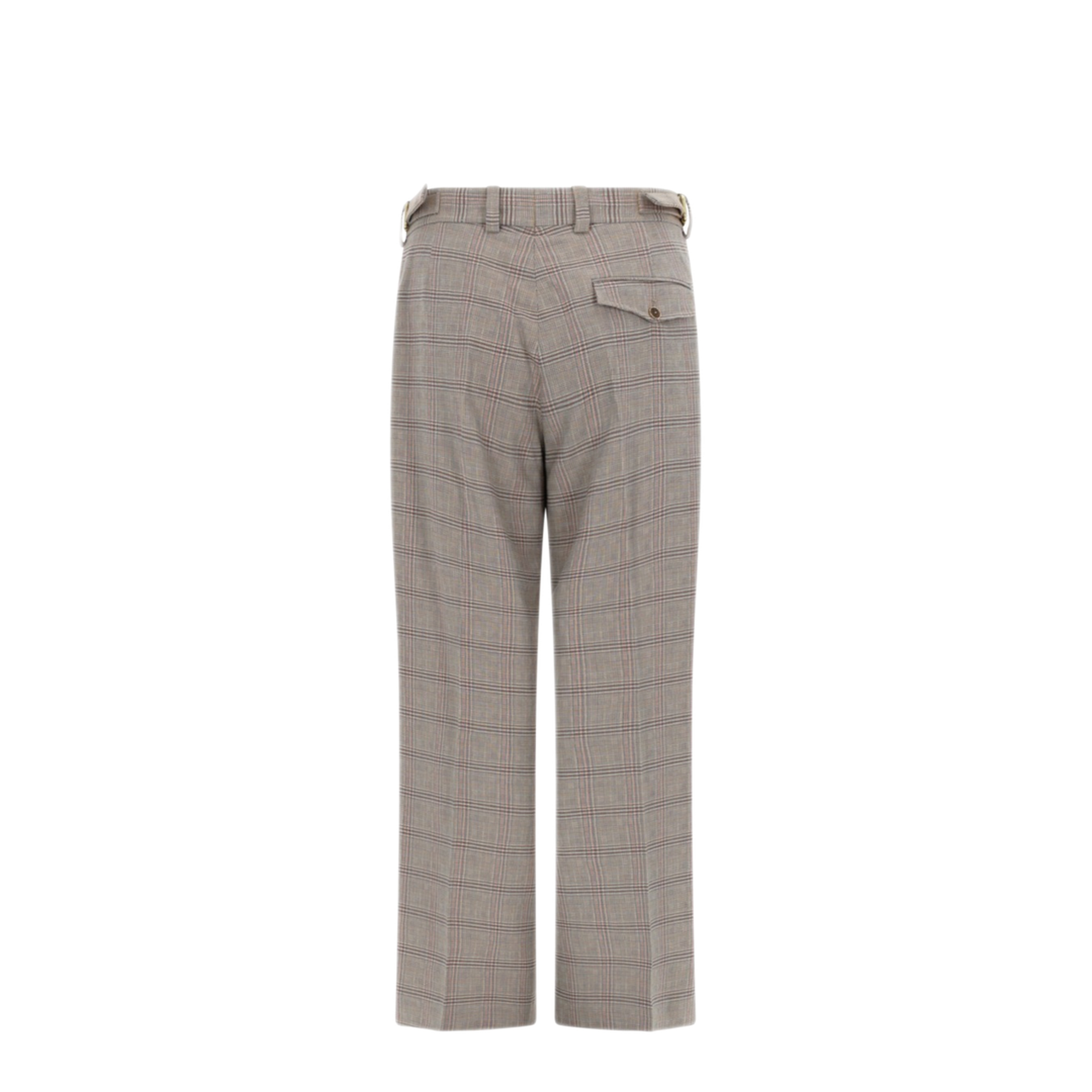 MAYFEYR - DRÔLE DE MONSIEUR - Pants Large Carreaux - BP203CO251DARKBEIGE