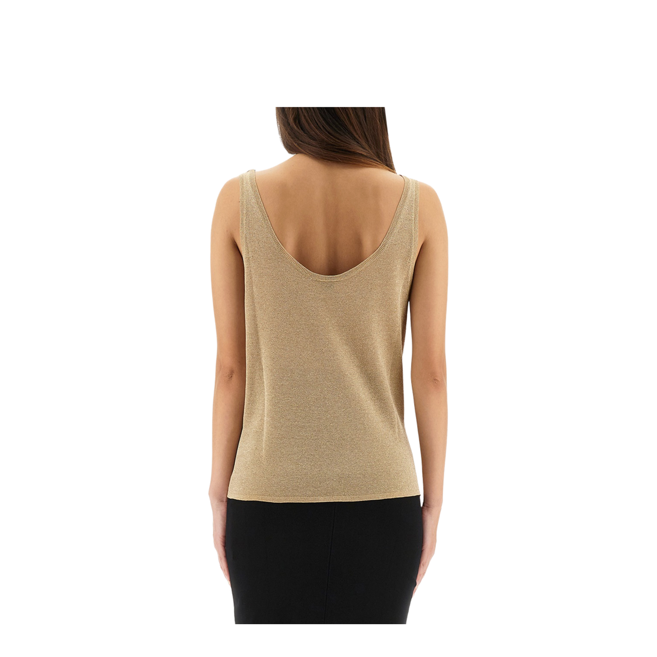 Lurex Knit Tank Top