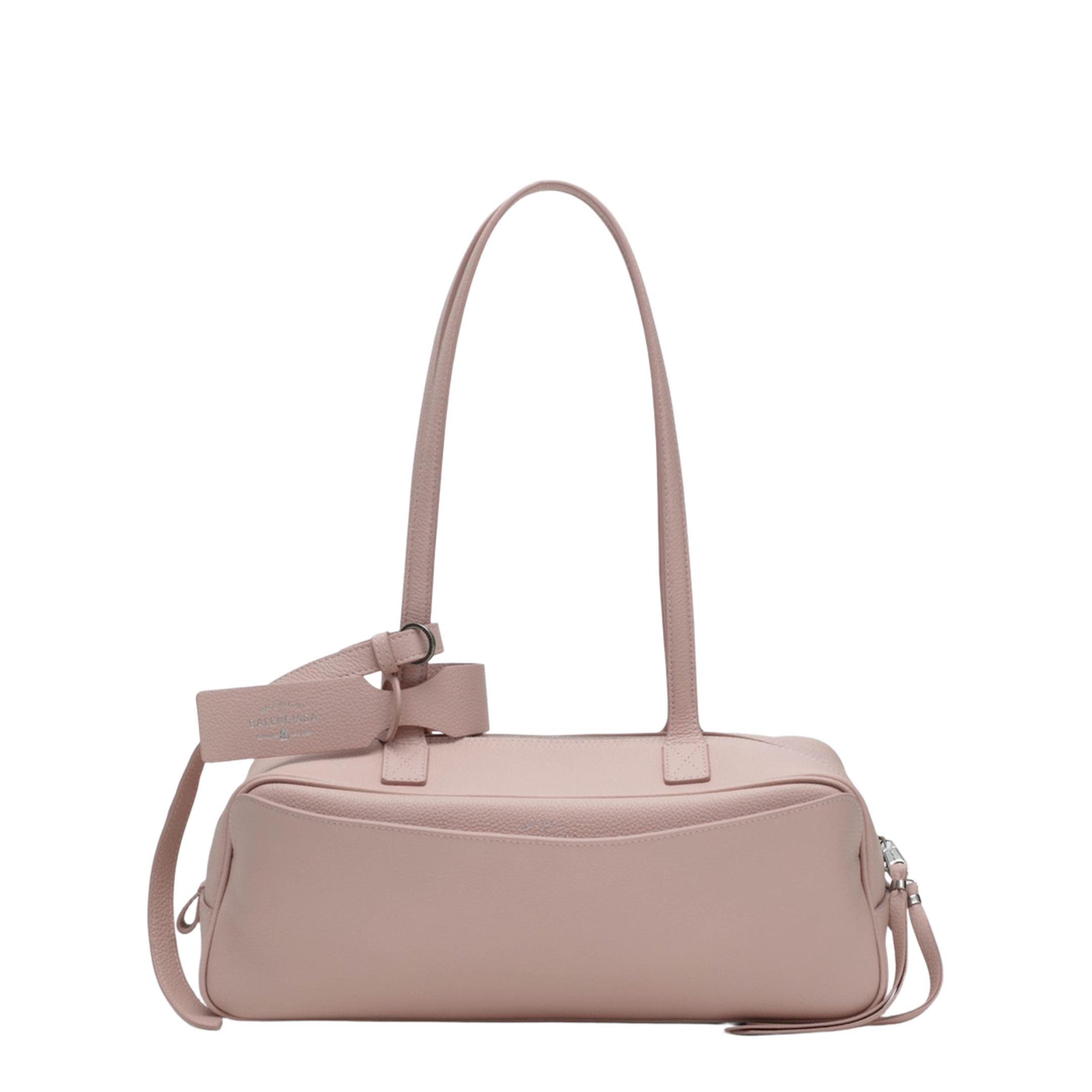 Carrie Small Calfskin Bowling Bag - Rosa