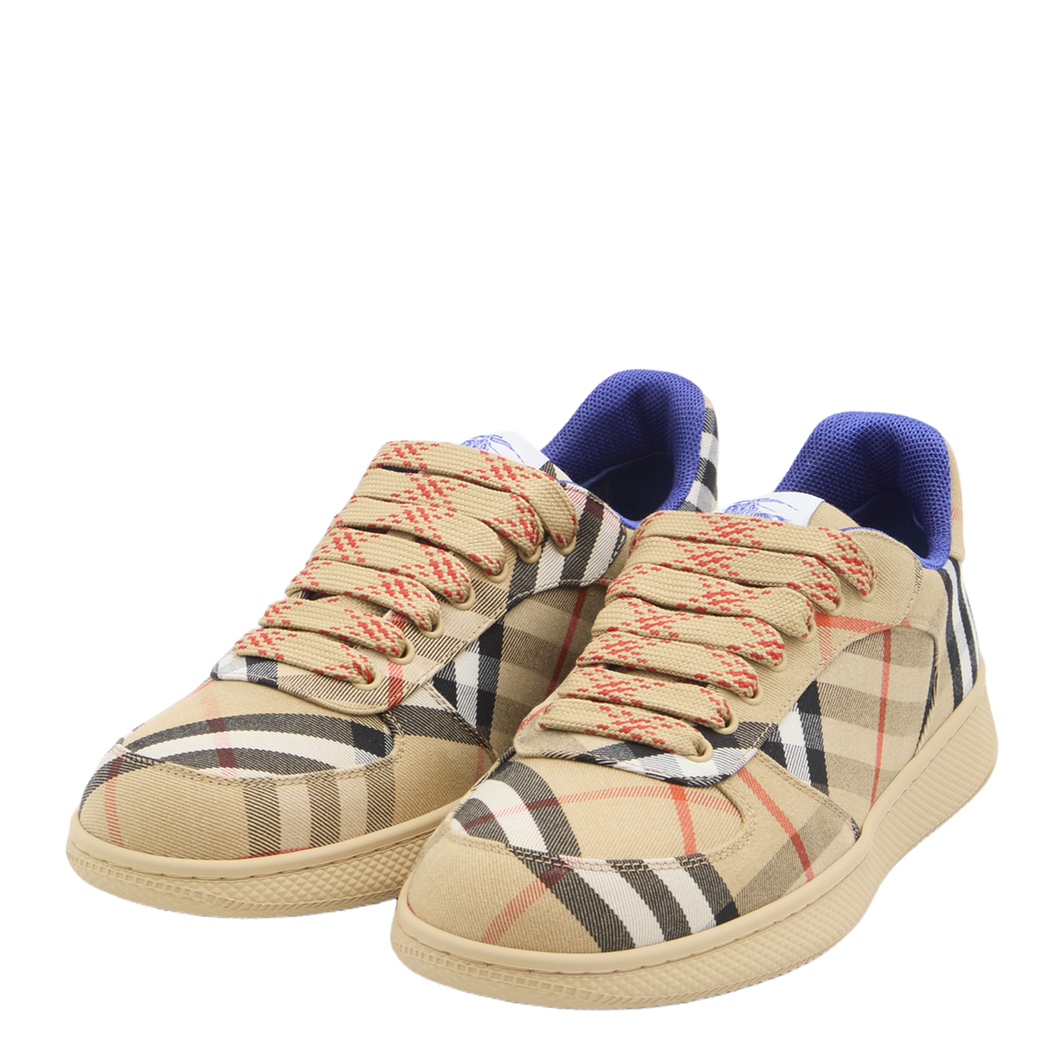 Embroidered Fabric Box Sneakers