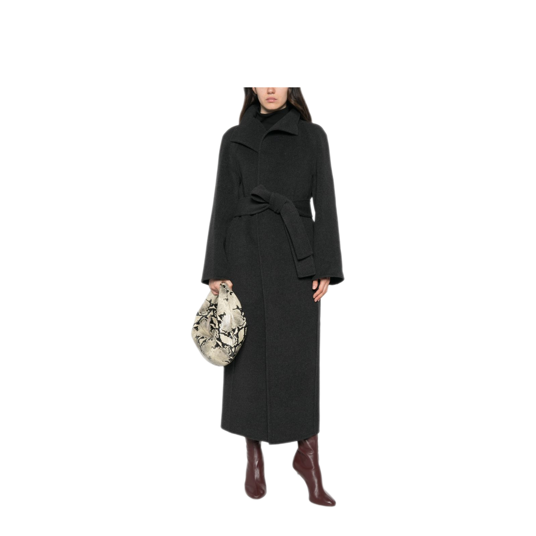 MAYFEYR - Khaite - Coats Dark Grey - 7159547205