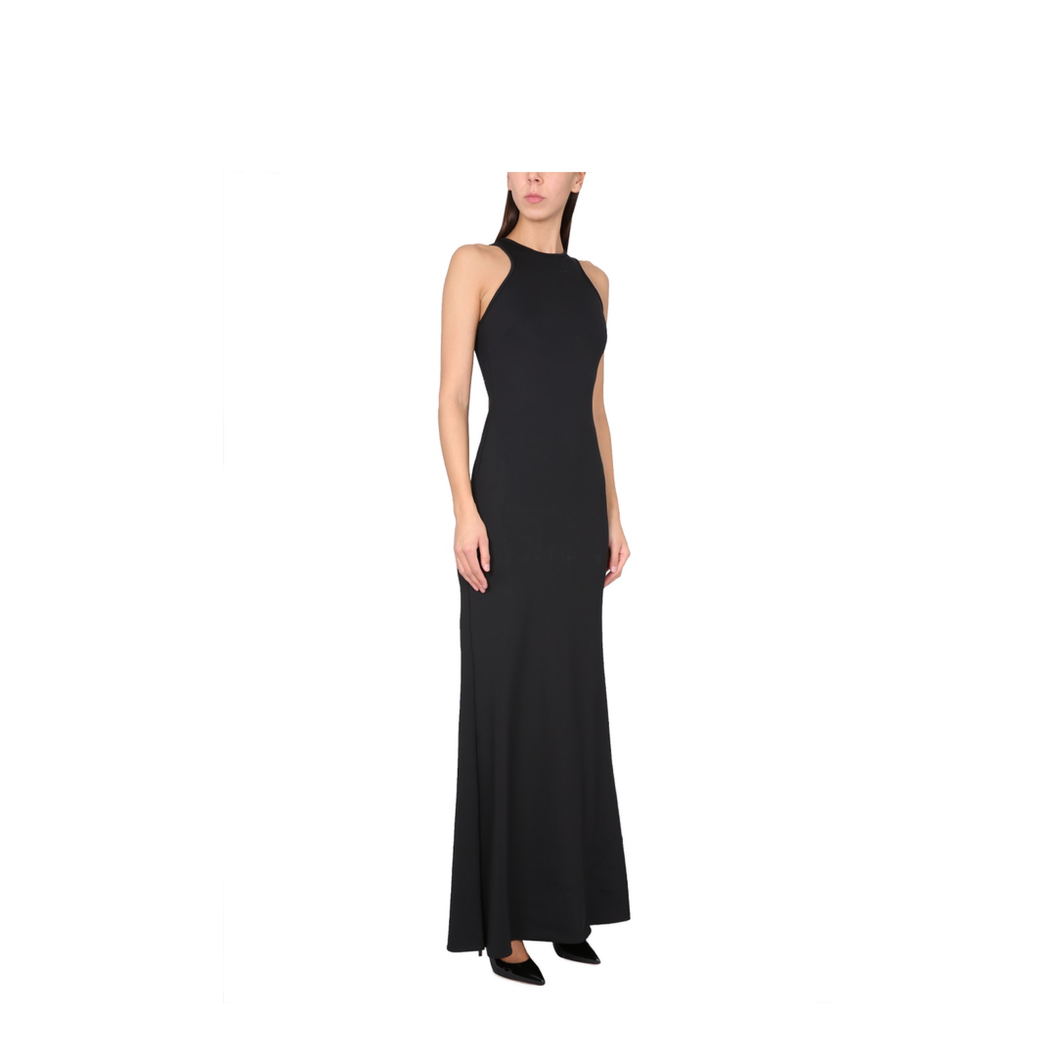 Navarra Long Dress Black