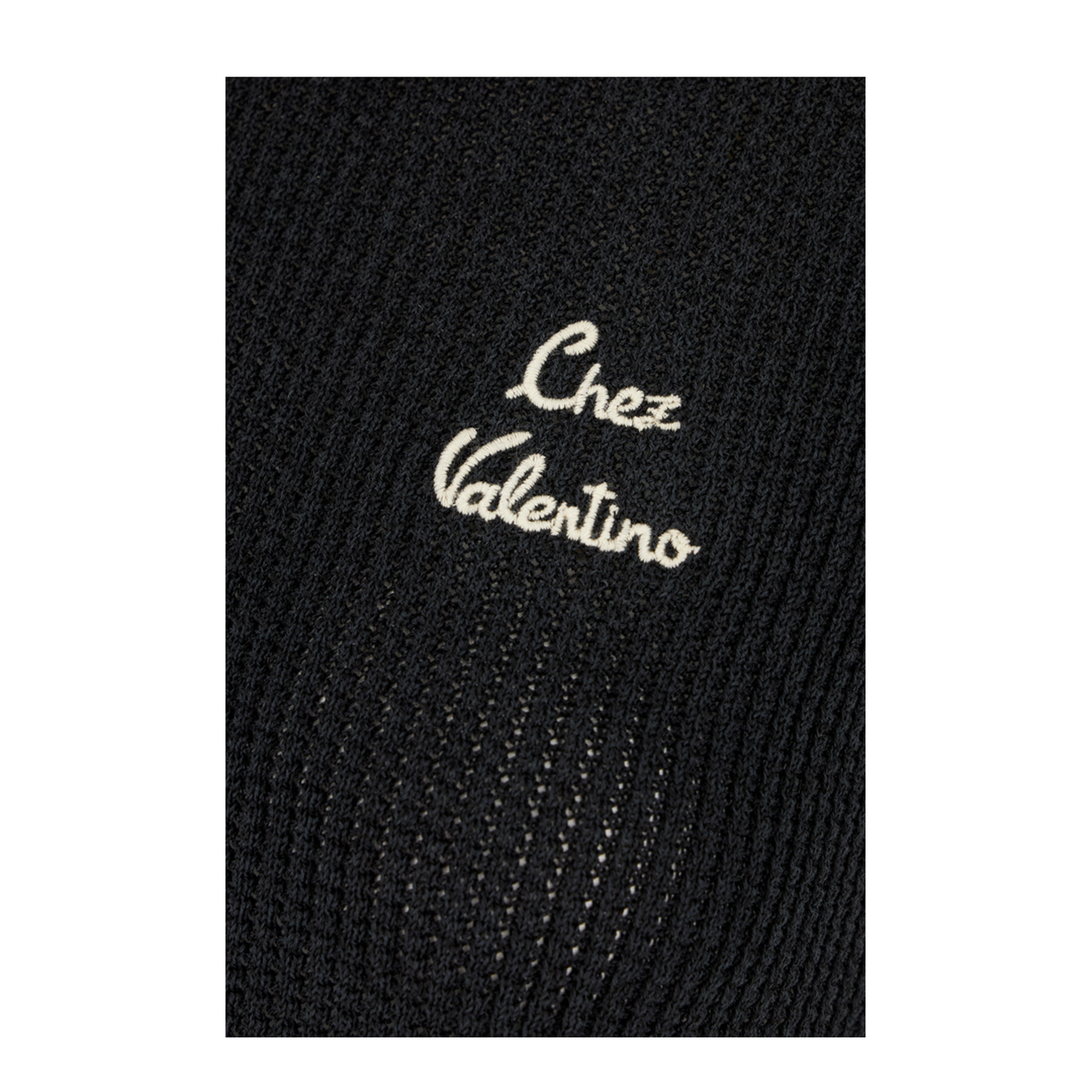 Black Cotton Sleeveless Sweater