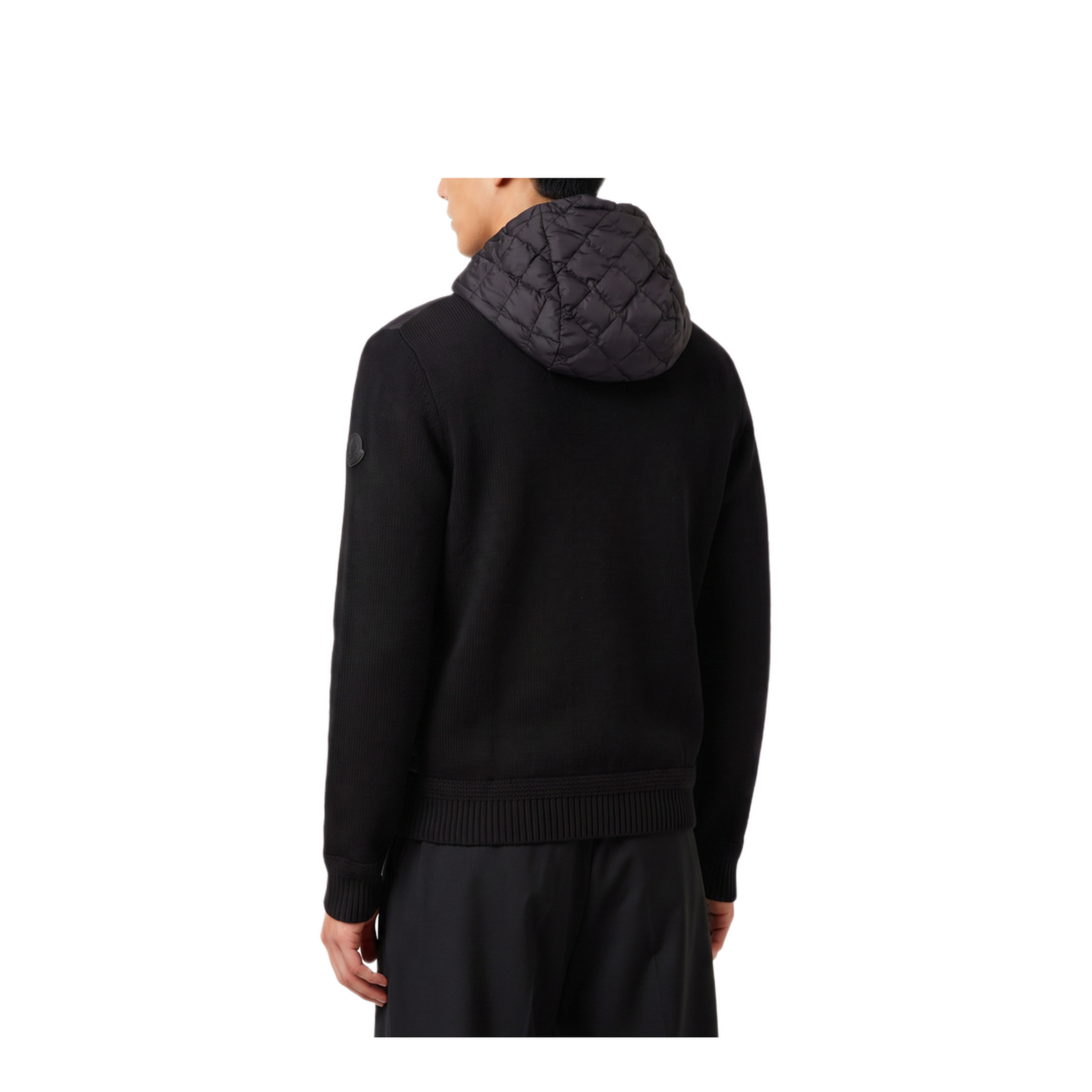 MAYFEYR - Moncler - Wool-Cashmere Blend Hooded Sweatshirt - L20919B00026M4281999