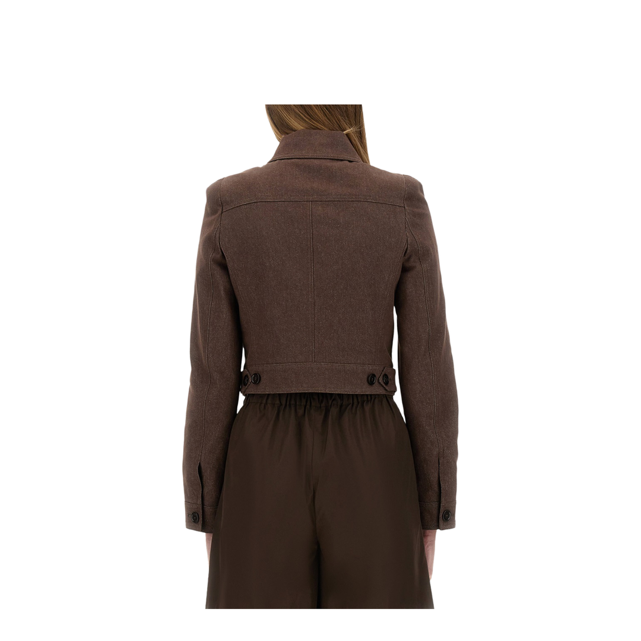 Brown Carp Jacket Cotton