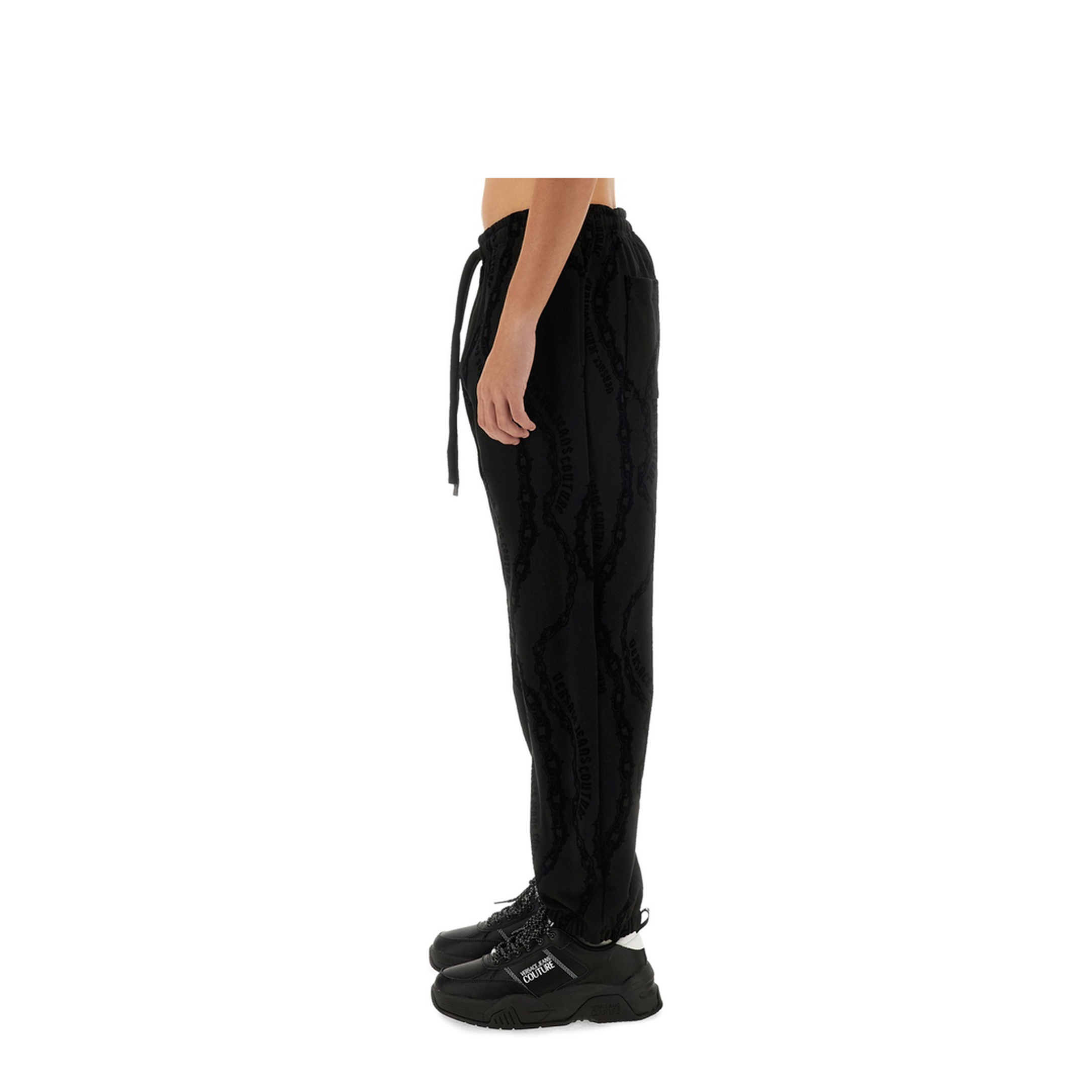 MAYFEYR - VERSACE JEANS COUTURE - All Over Chain Jogging Pants - 77GAA315FS176899