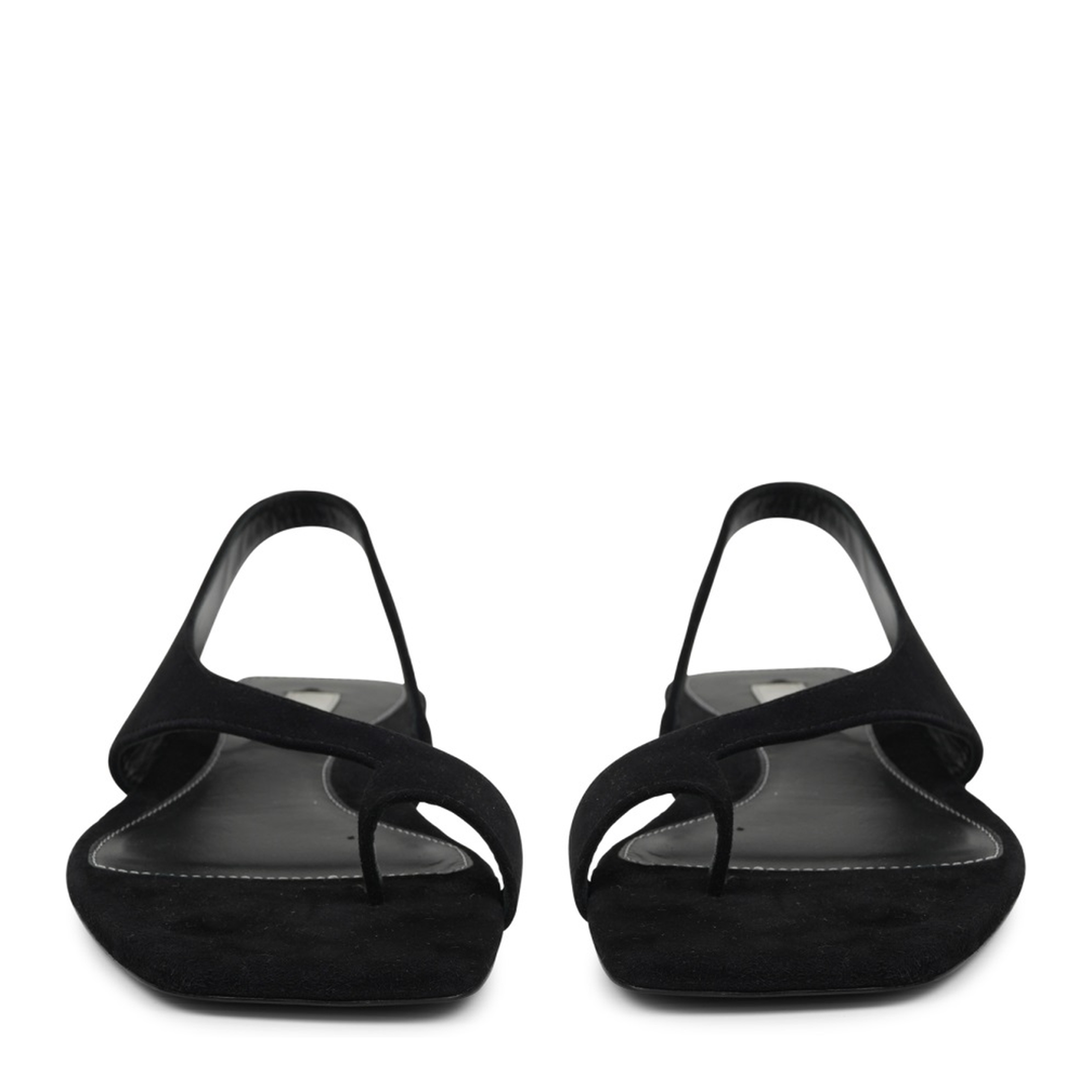 MAYFEYR - Toteme - Suede Sandal - 252WAS0202LE0012BLACK001