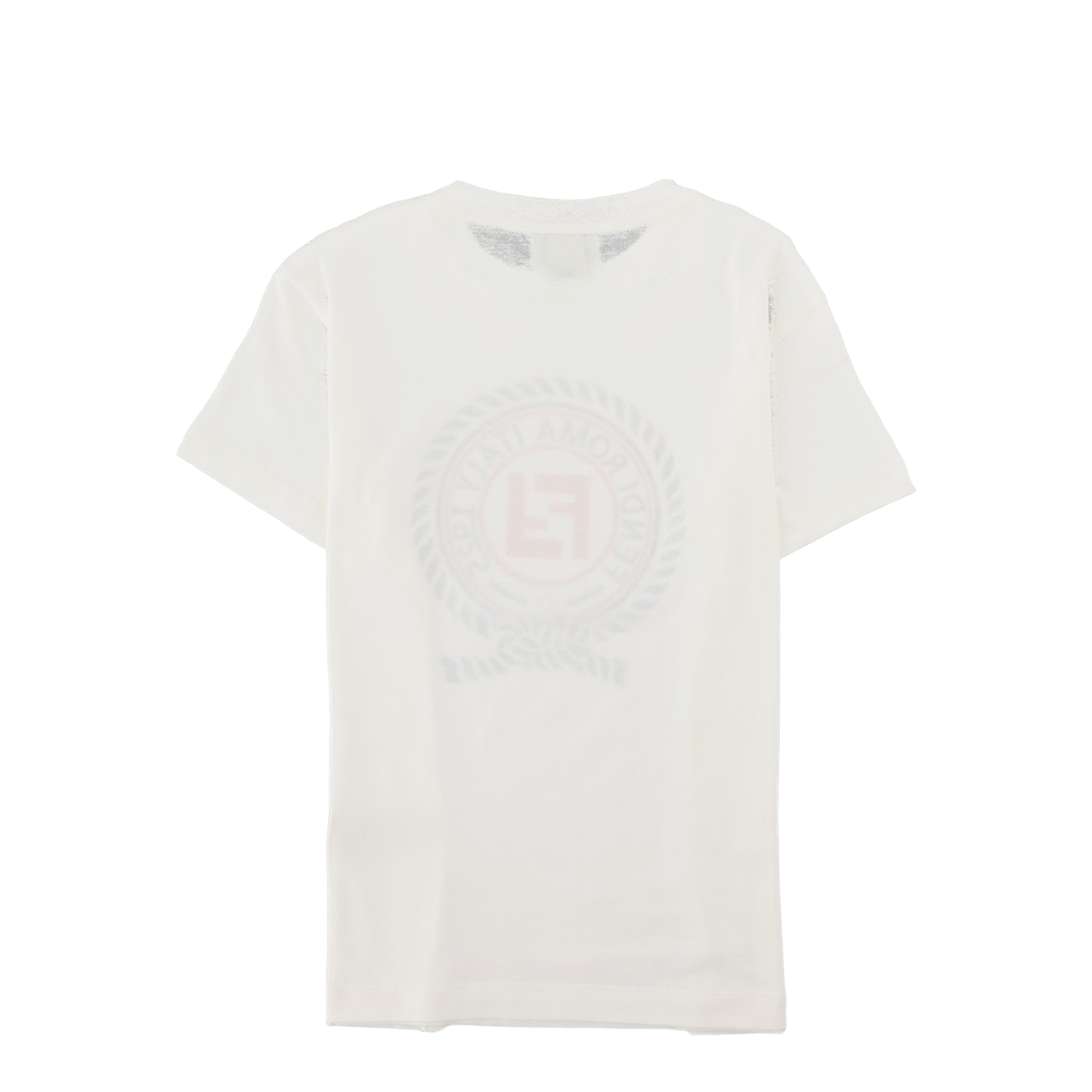 MAYFEYR - Fendi - T-Shirt Jersey Tinto Gesso - JMI512K7AJF0TU9