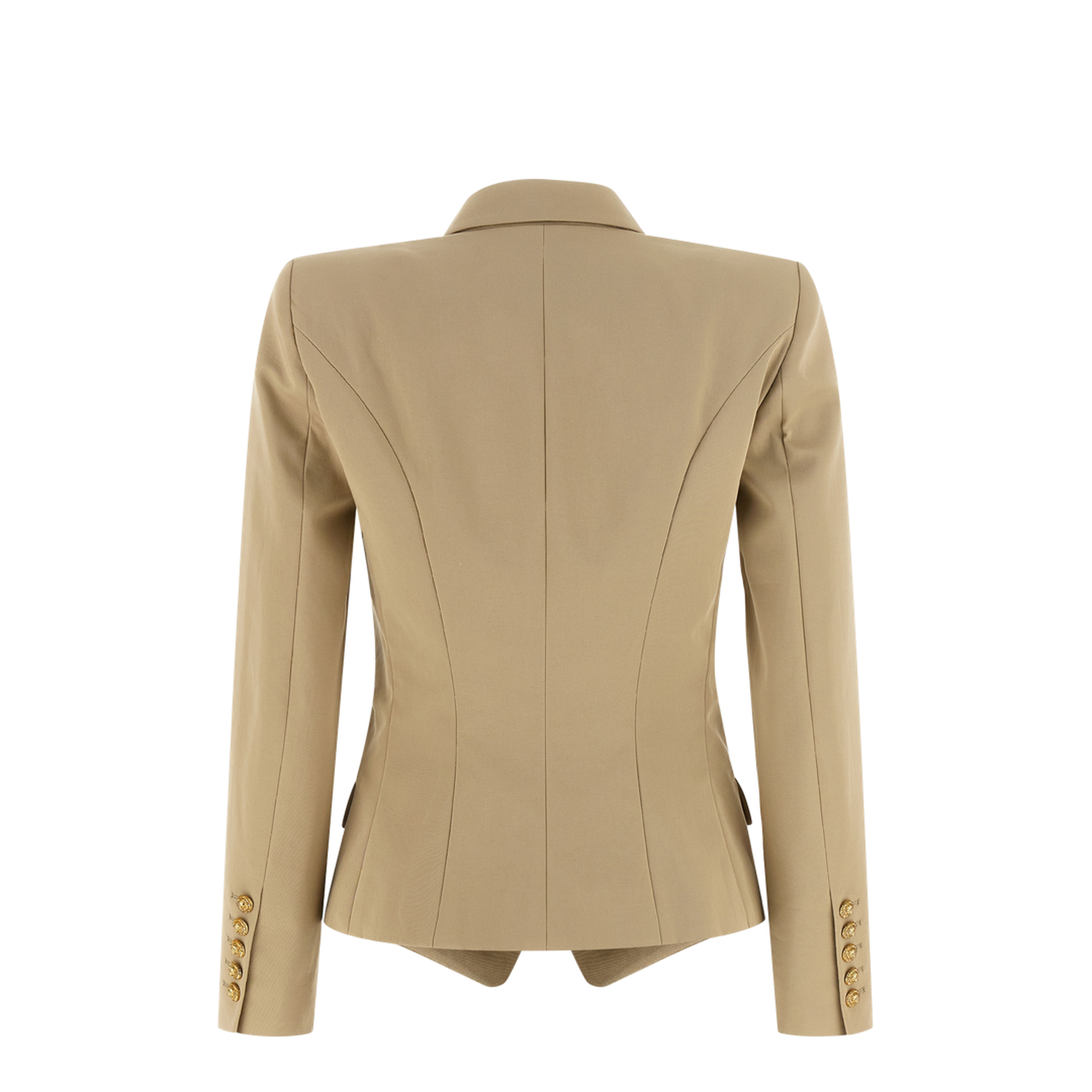 Woman's Double-Breasted Blazer - Beige
