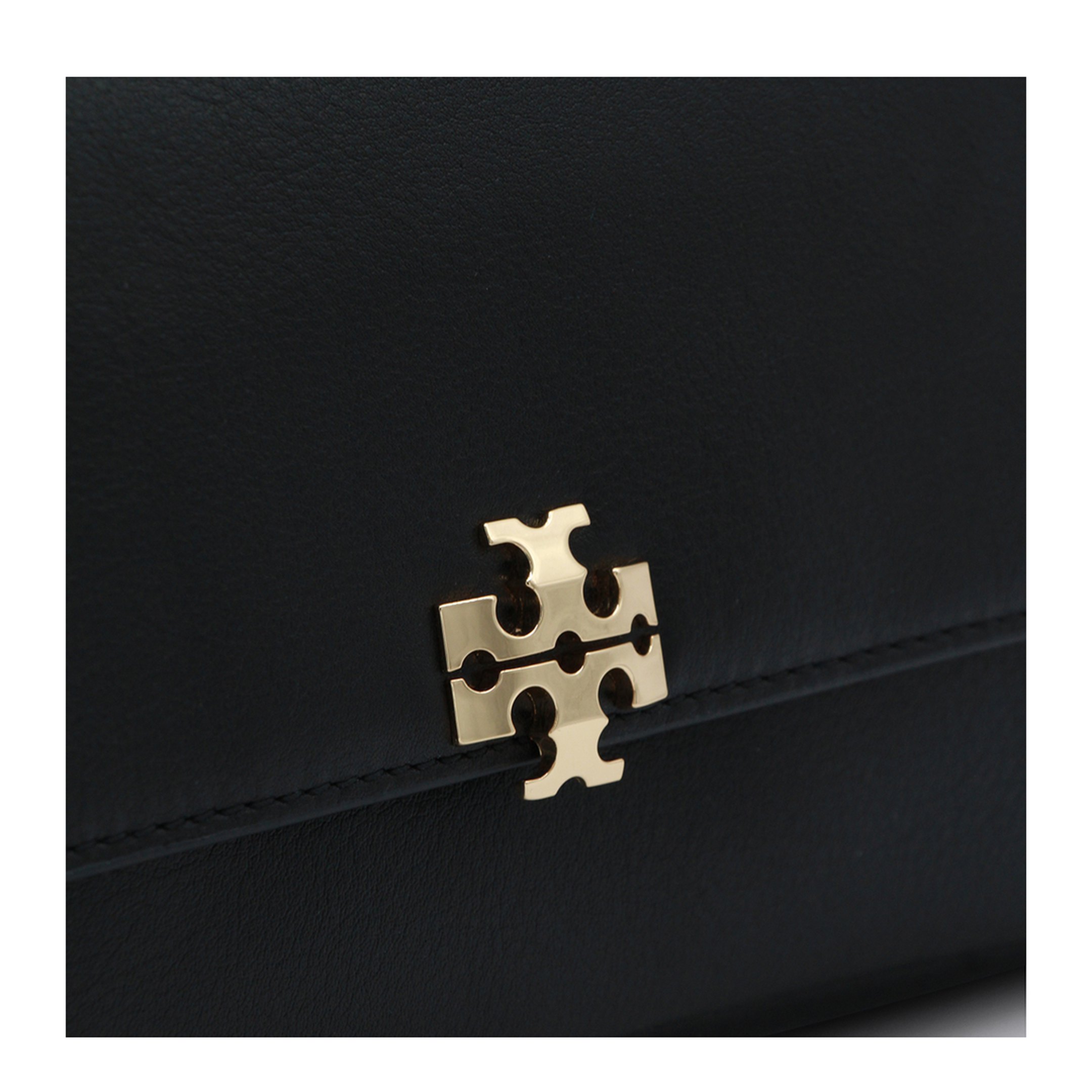 Charlie Small Calf Leather Shoulder Bag - Black