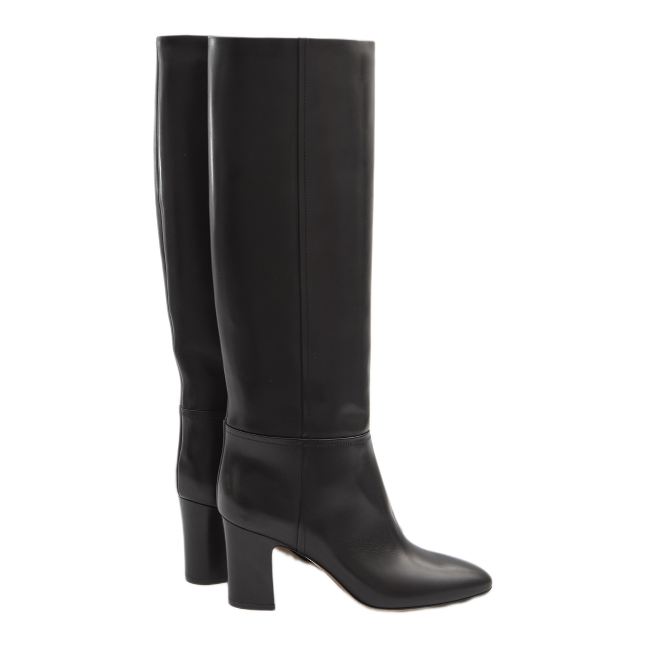 MAYFEYR - Paris Texas - Knee High Black Nappa Tube Boots - PX1683XVT01BLACK