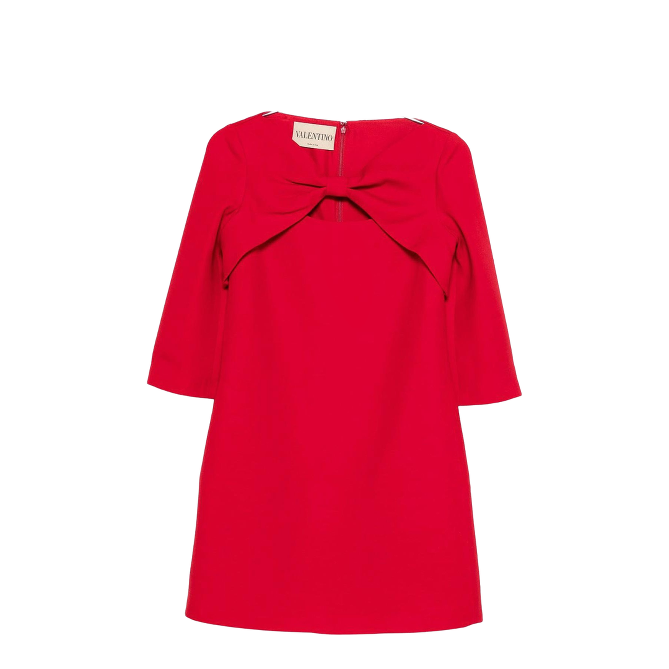 Wool And Silk Mini Dress