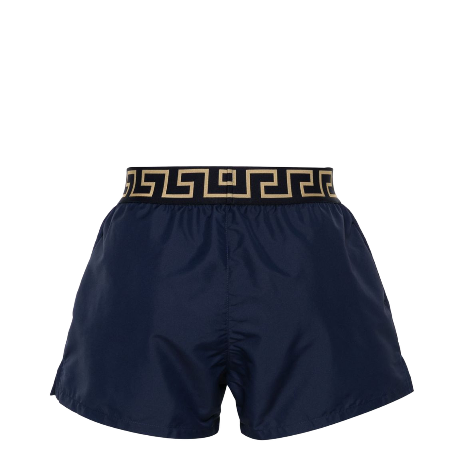 Greca Border Swim Shorts Blue