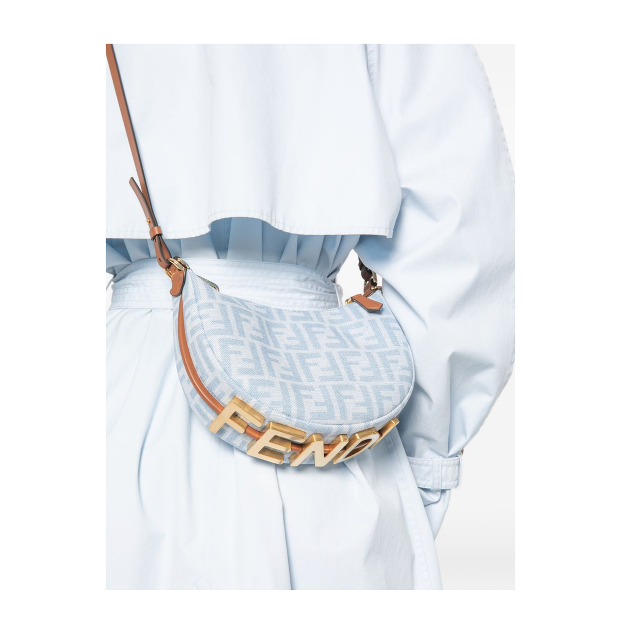 MAYFEYR - Fendi - Light Blue Bag - 8BS081AY6QF1X1W
