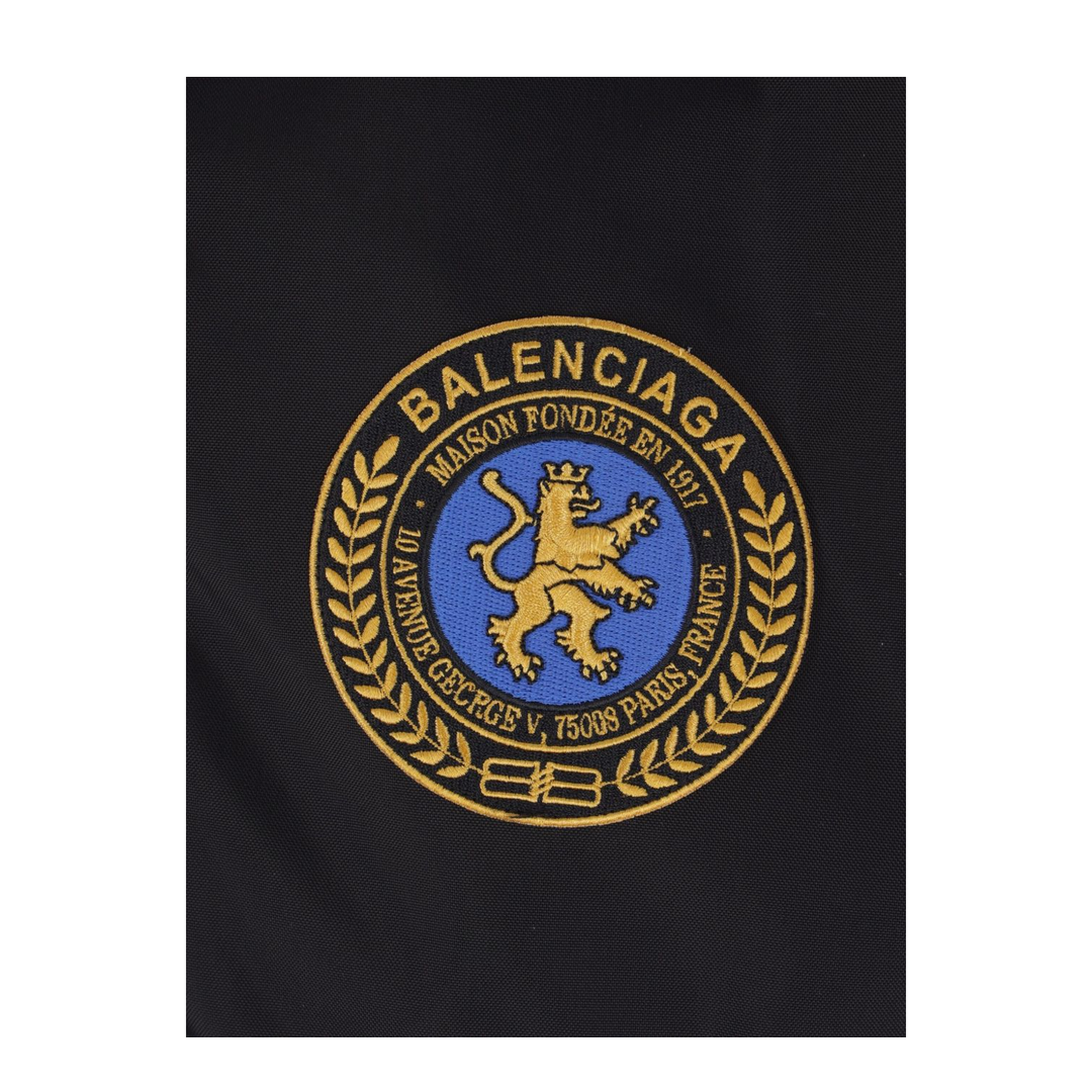 Bomber Jacket Large Fit in Black