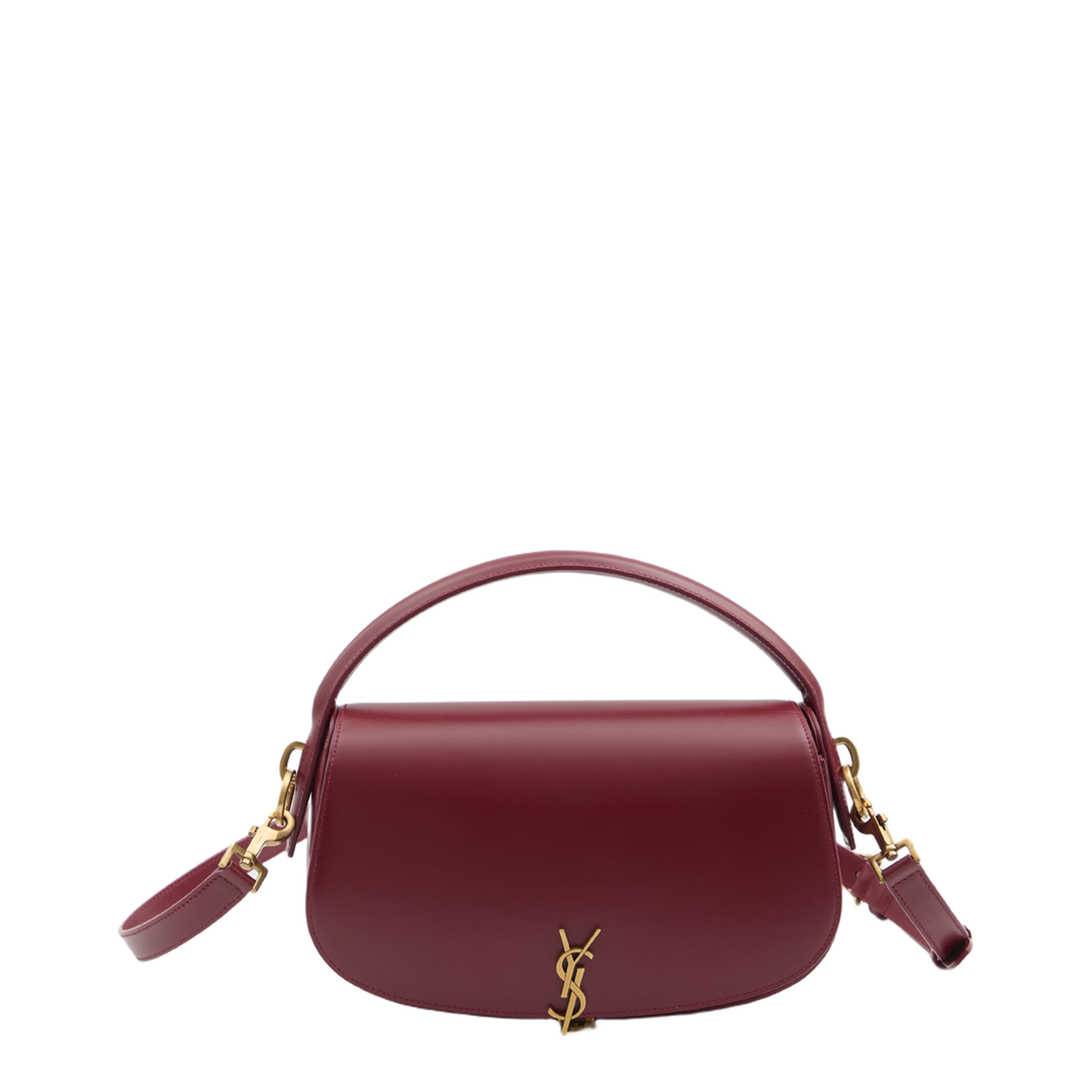 Voltaire Leather Shoulder Bags - Red
