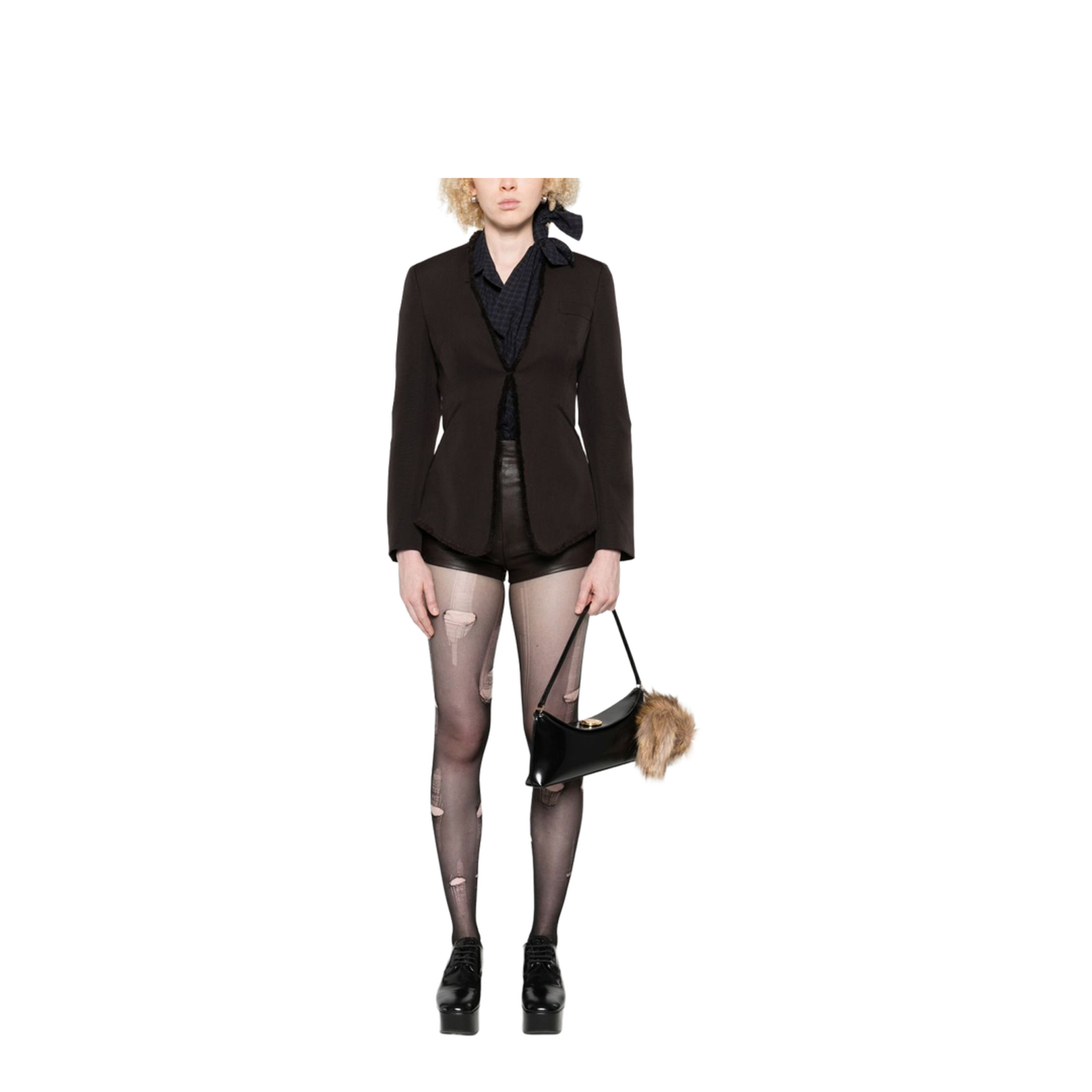 Raw Edge Tailored Jacket